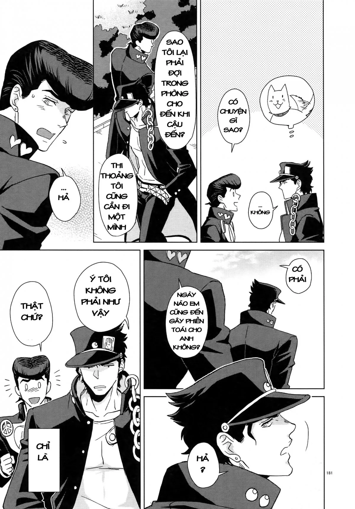 HentaiVN.net - Ảnh 25 - TRSK LOG (JoJo's bizarre adventure) - Chap 7: I wanna be with you