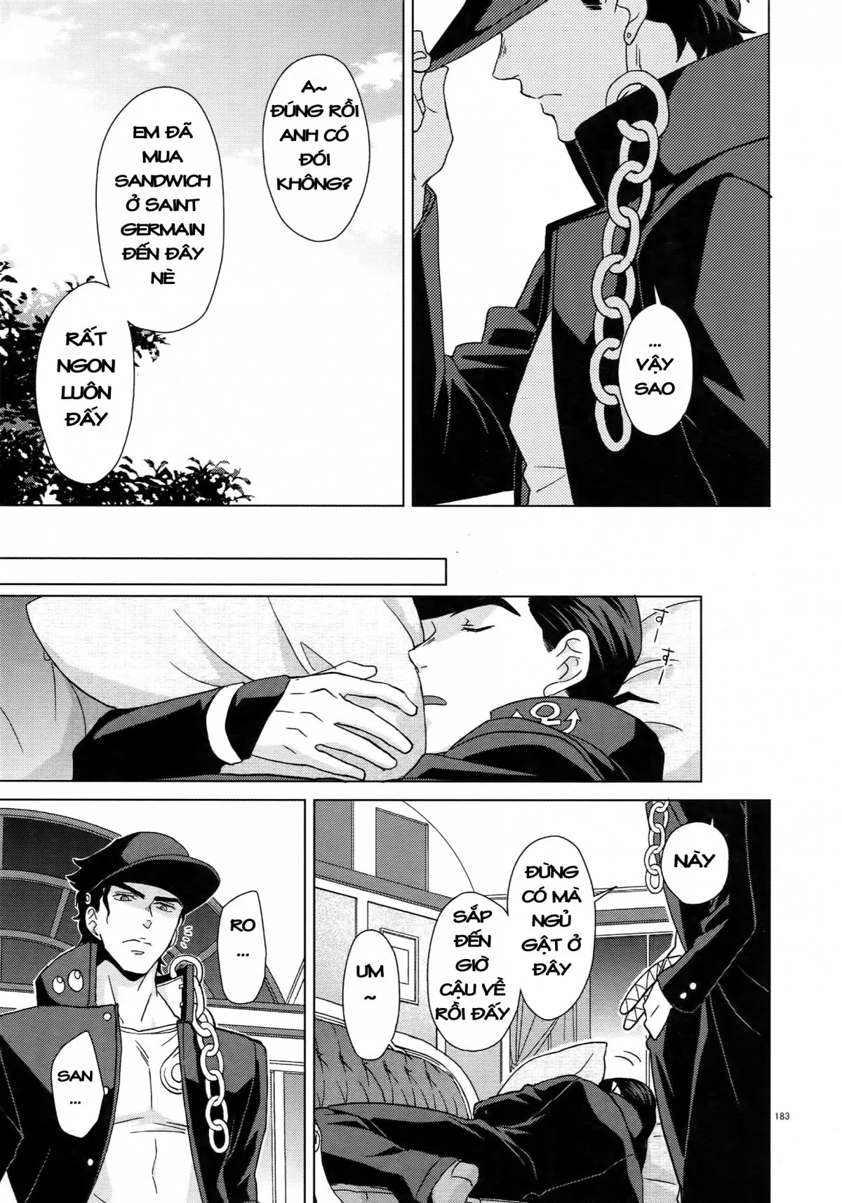 HentaiVN.net - Ảnh 27 - TRSK LOG (JoJo's bizarre adventure) - Chap 7: I wanna be with you