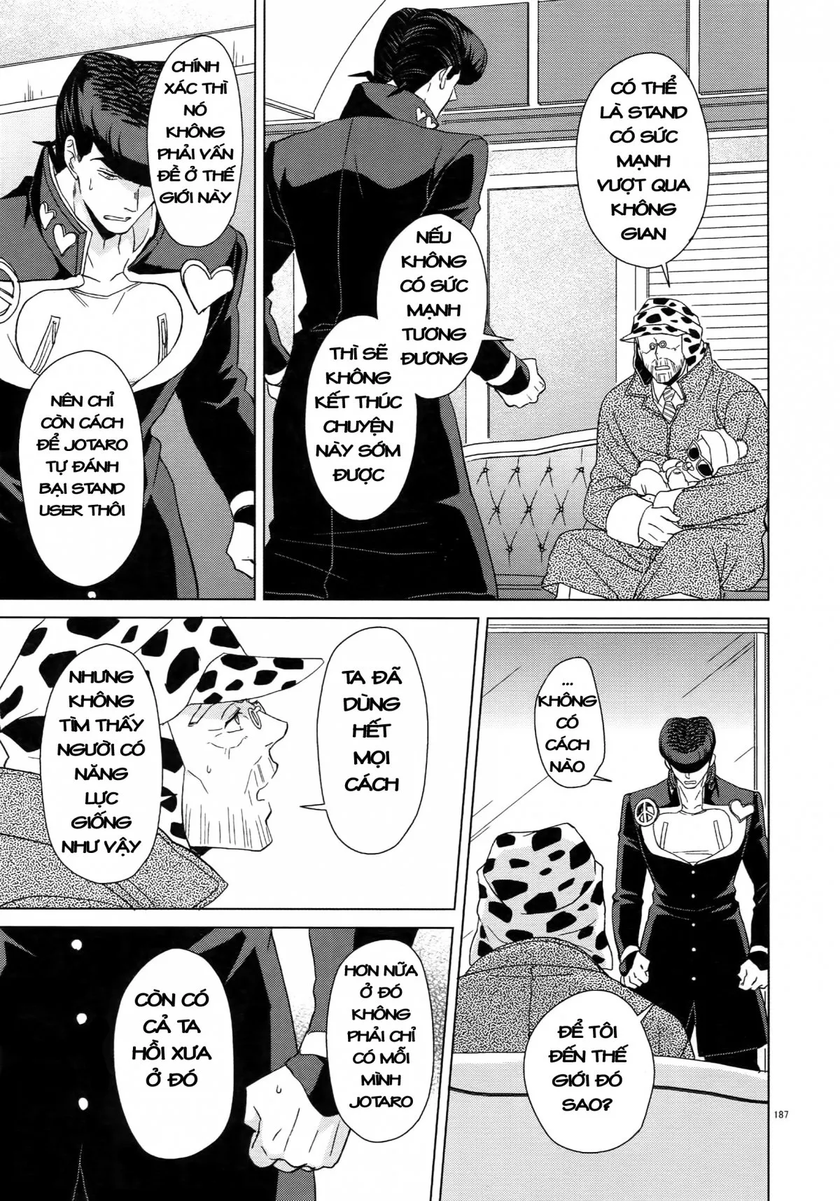 HentaiVN.net - Ảnh 31 - TRSK LOG (JoJo's bizarre adventure) - Chap 7: I wanna be with you
