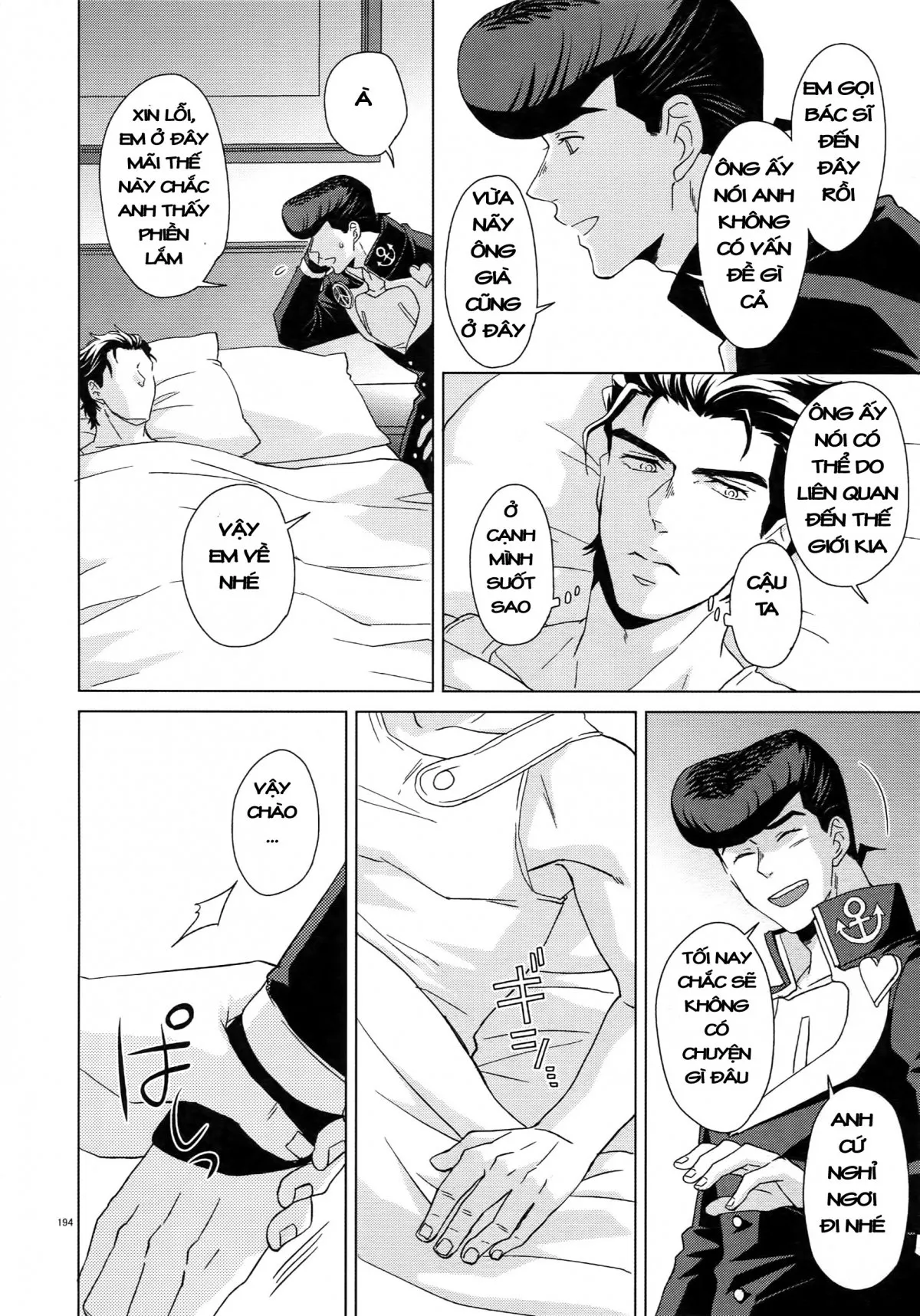 HentaiVN.net - Ảnh 38 - TRSK LOG (JoJo's bizarre adventure) - Chap 7: I wanna be with you