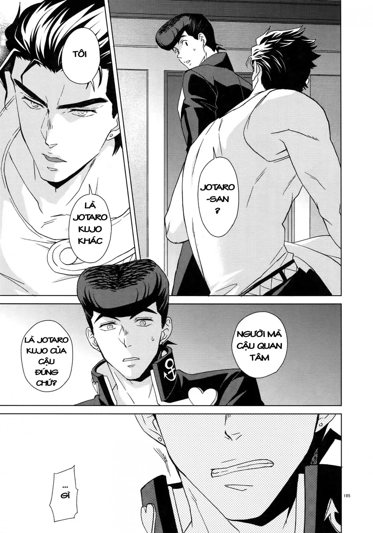 HentaiVN.net - Ảnh 39 - TRSK LOG (JoJo's bizarre adventure) - Chap 7: I wanna be with you