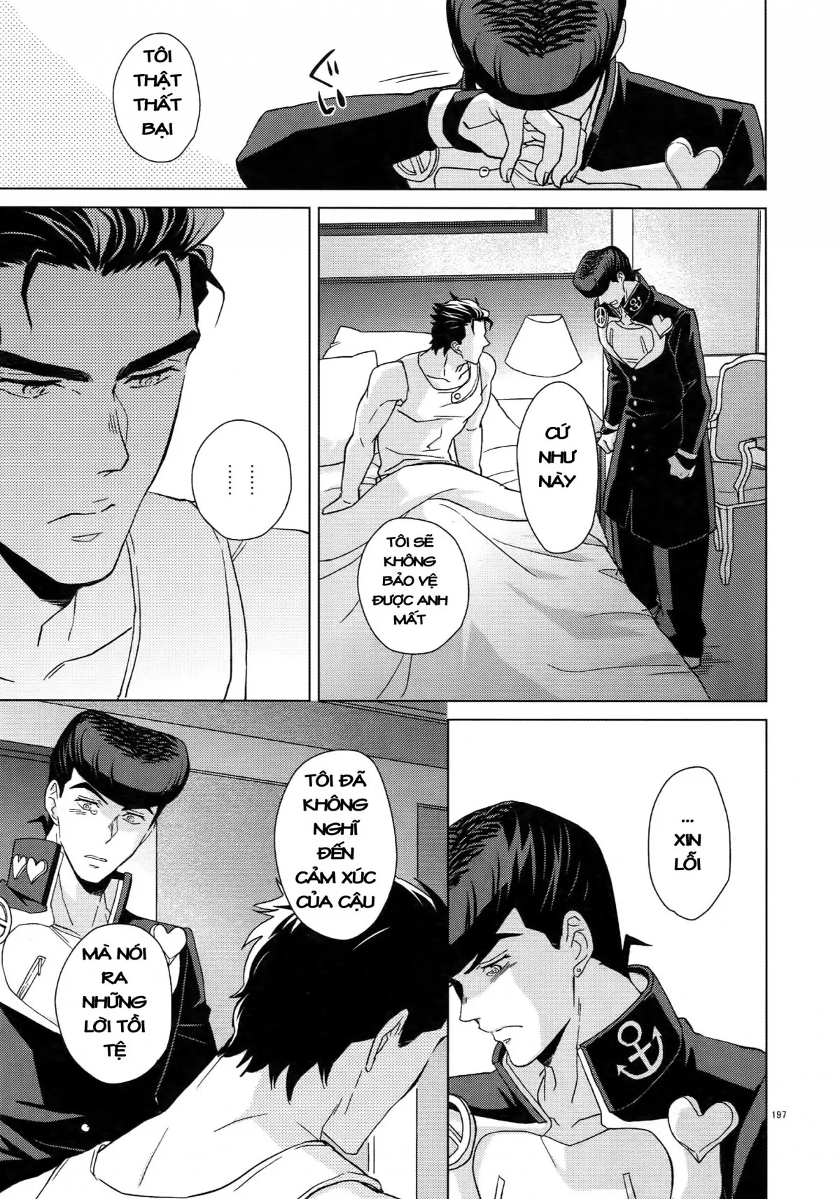 HentaiVN.net - Ảnh 41 - TRSK LOG (JoJo's bizarre adventure) - Chap 7: I wanna be with you