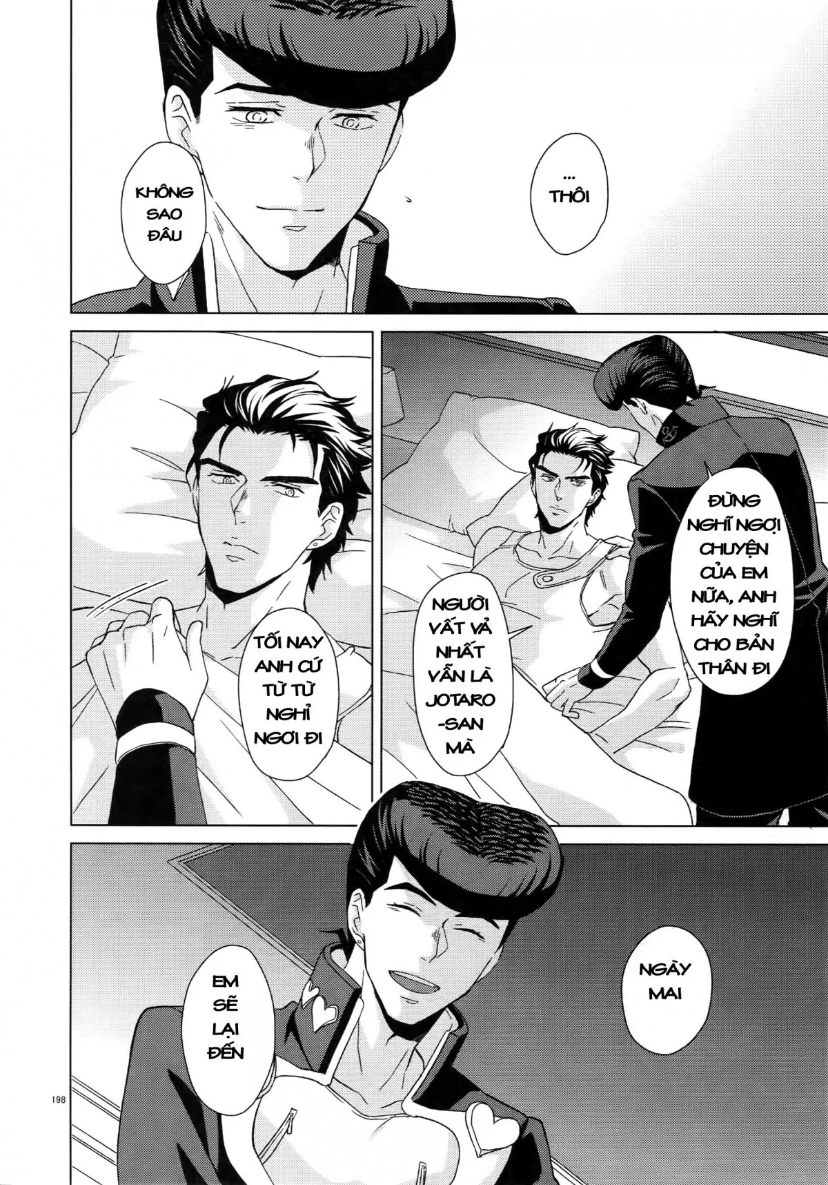 HentaiVN.net - Ảnh 42 - TRSK LOG (JoJo's bizarre adventure) - Chap 7: I wanna be with you