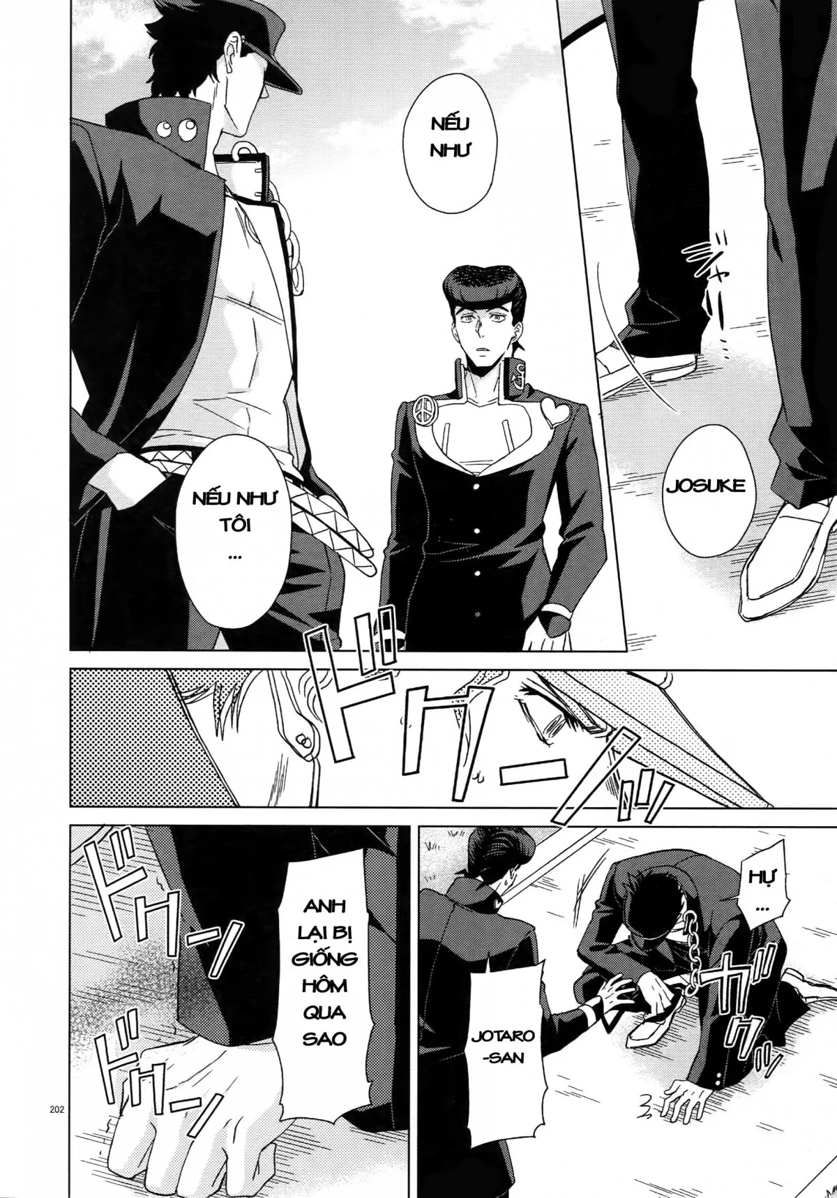 HentaiVN.net - Ảnh 46 - TRSK LOG (JoJo's bizarre adventure) - Chap 7: I wanna be with you