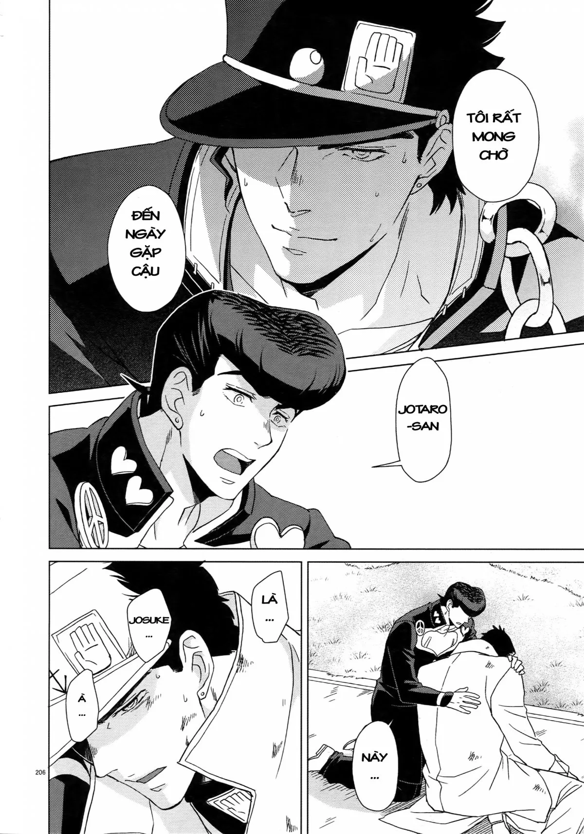 HentaiVN.net - Ảnh 50 - TRSK LOG (JoJo's bizarre adventure) - Chap 7: I wanna be with you