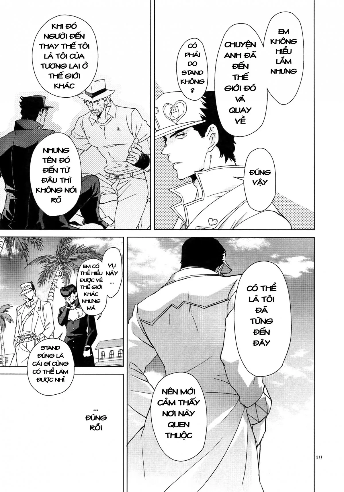HentaiVN.net - Ảnh 54 - TRSK LOG (JoJo's bizarre adventure) - Chap 7: I wanna be with you