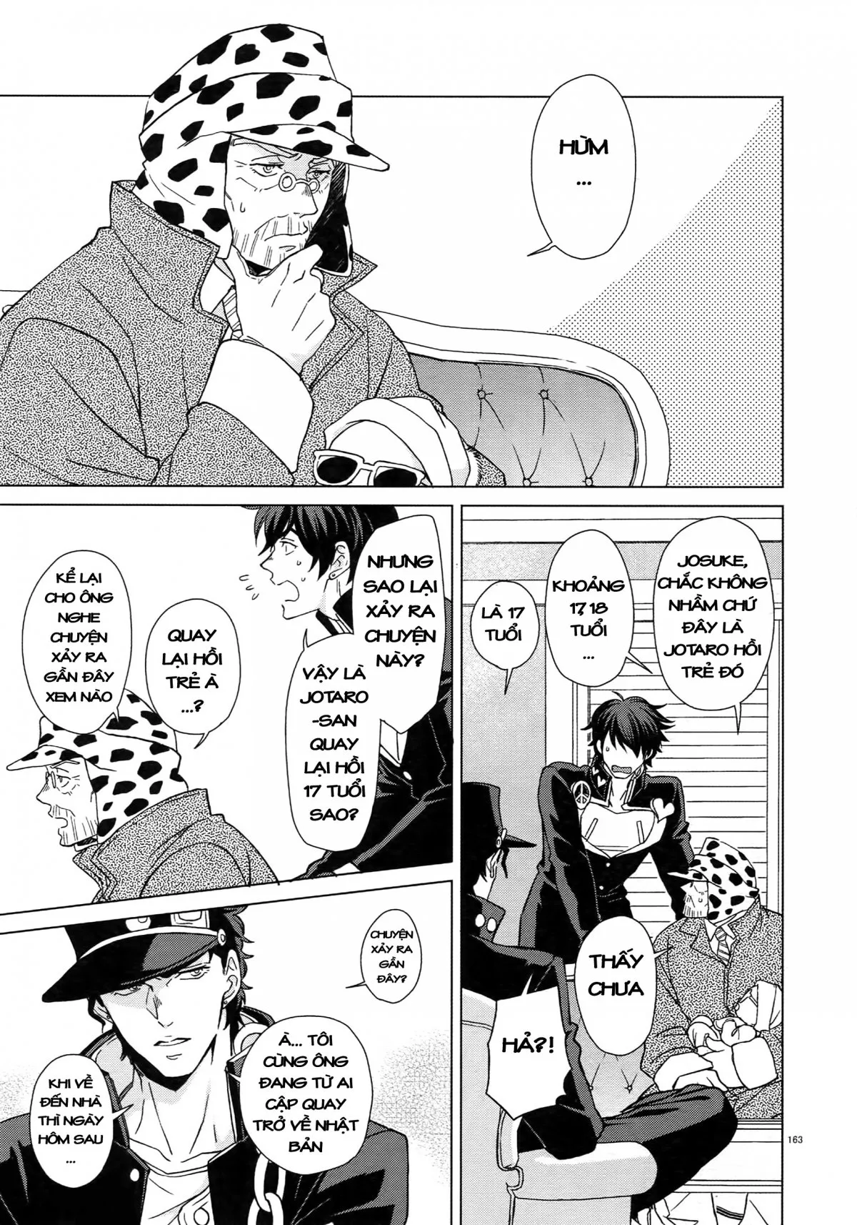 HentaiVN.net - Ảnh 7 - TRSK LOG (JoJo's bizarre adventure) - Chap 7: I wanna be with you