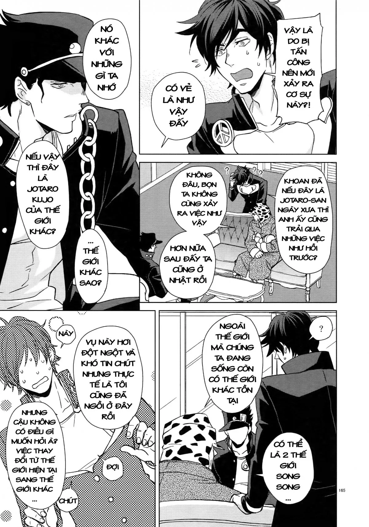 HentaiVN.net - Ảnh 9 - TRSK LOG (JoJo's bizarre adventure) - Chap 7: I wanna be with you