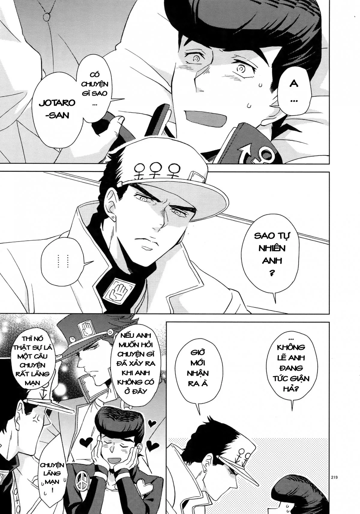 HentaiVN.net - Ảnh 3 - TRSK LOG (JoJo's bizarre adventure) - Chap 8: I wanna be with you alpha