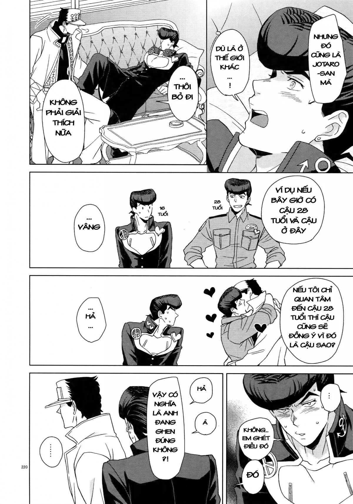 HentaiVN.net - Ảnh 4 - TRSK LOG (JoJo's bizarre adventure) - Chap 8: I wanna be with you alpha