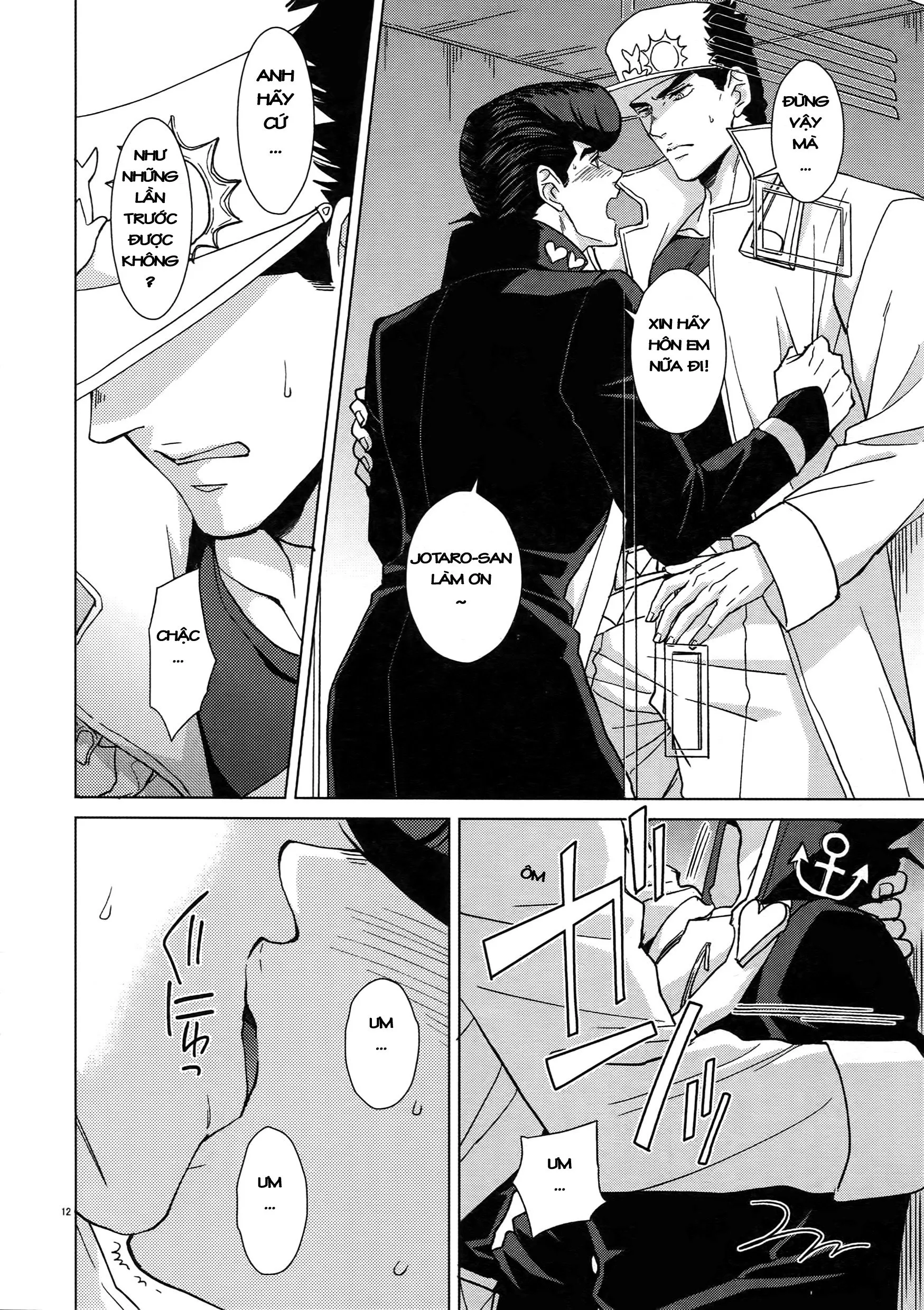 HentaiVN.net - Ảnh 10 - TRSK LOG (JoJo's bizarre adventure) - Chap 10: Locker-nai yori Ai o Komete