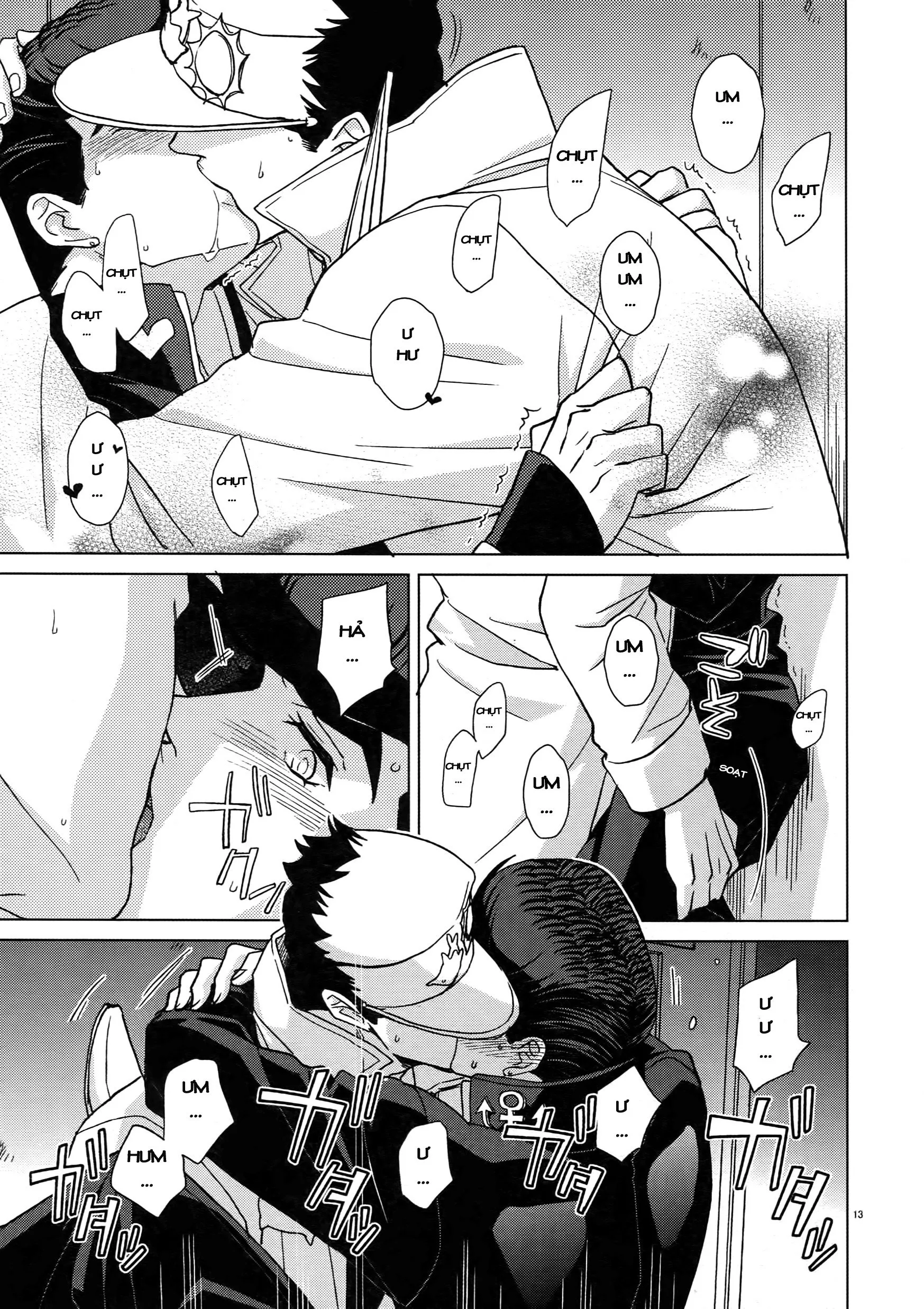 HentaiVN.net - Ảnh 11 - TRSK LOG (JoJo's bizarre adventure) - Chap 10: Locker-nai yori Ai o Komete