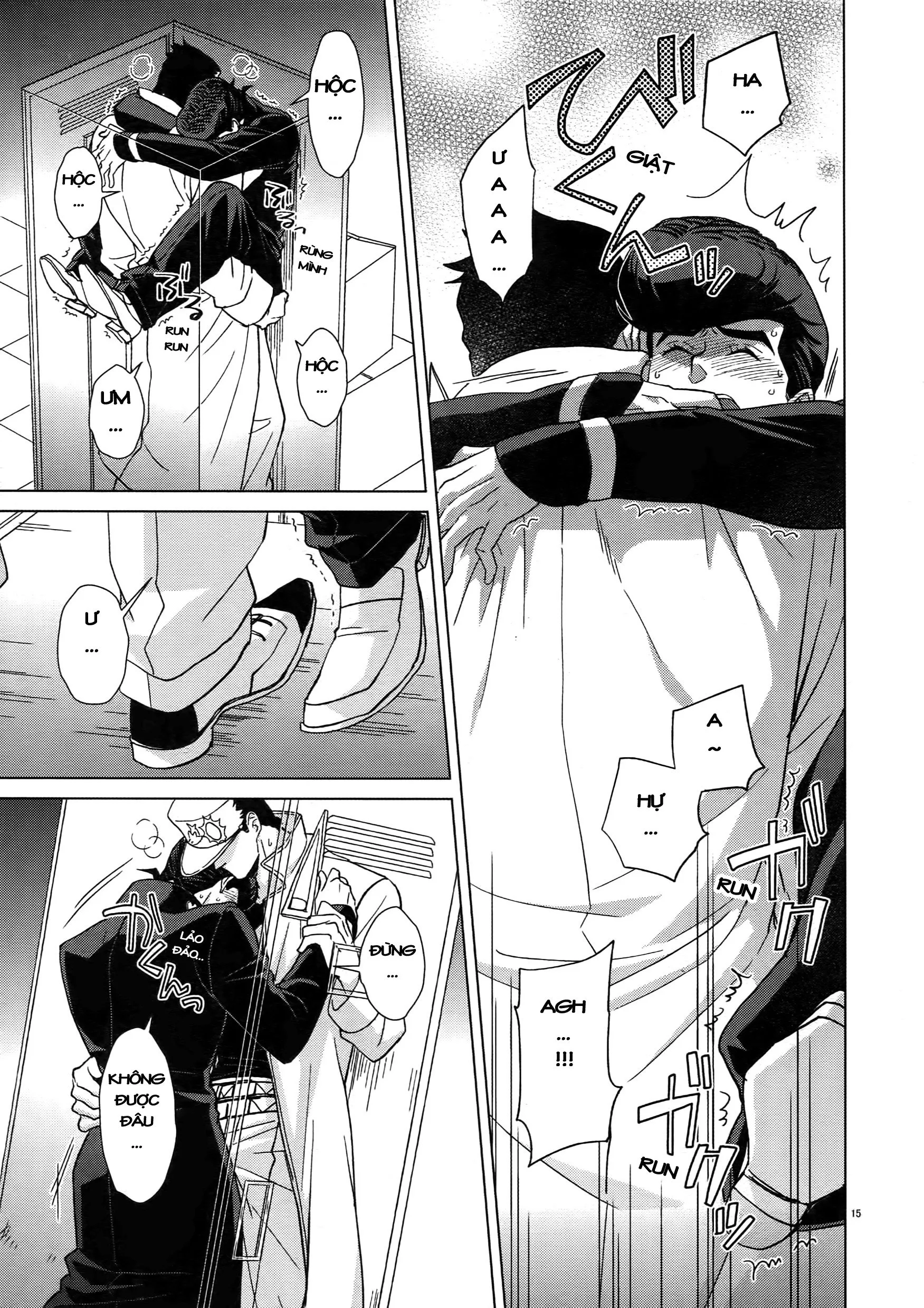HentaiVN.net - Ảnh 13 - TRSK LOG (JoJo's bizarre adventure) - Chap 10: Locker-nai yori Ai o Komete