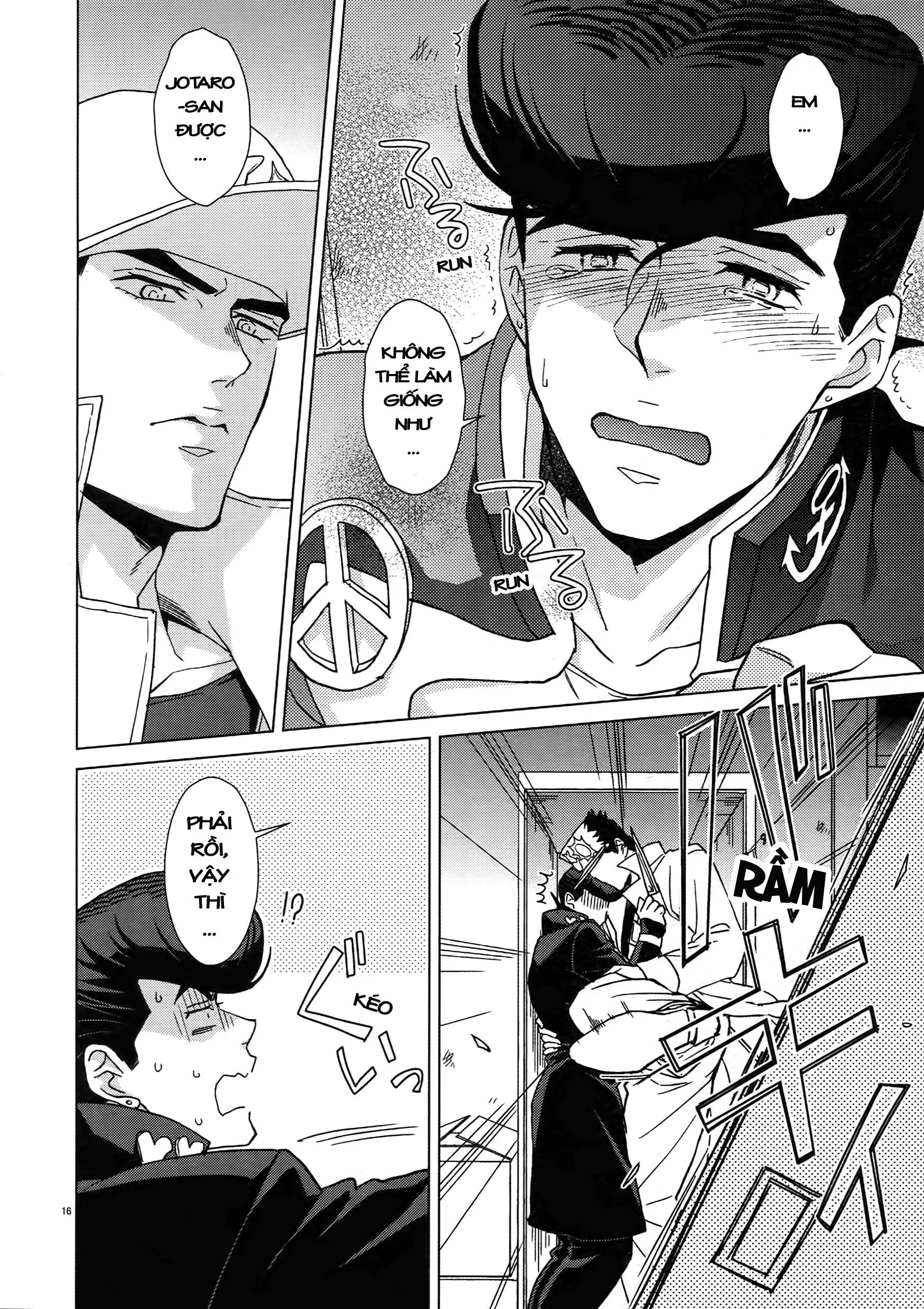 HentaiVN.net - Ảnh 14 - TRSK LOG (JoJo's bizarre adventure) - Chap 10: Locker-nai yori Ai o Komete