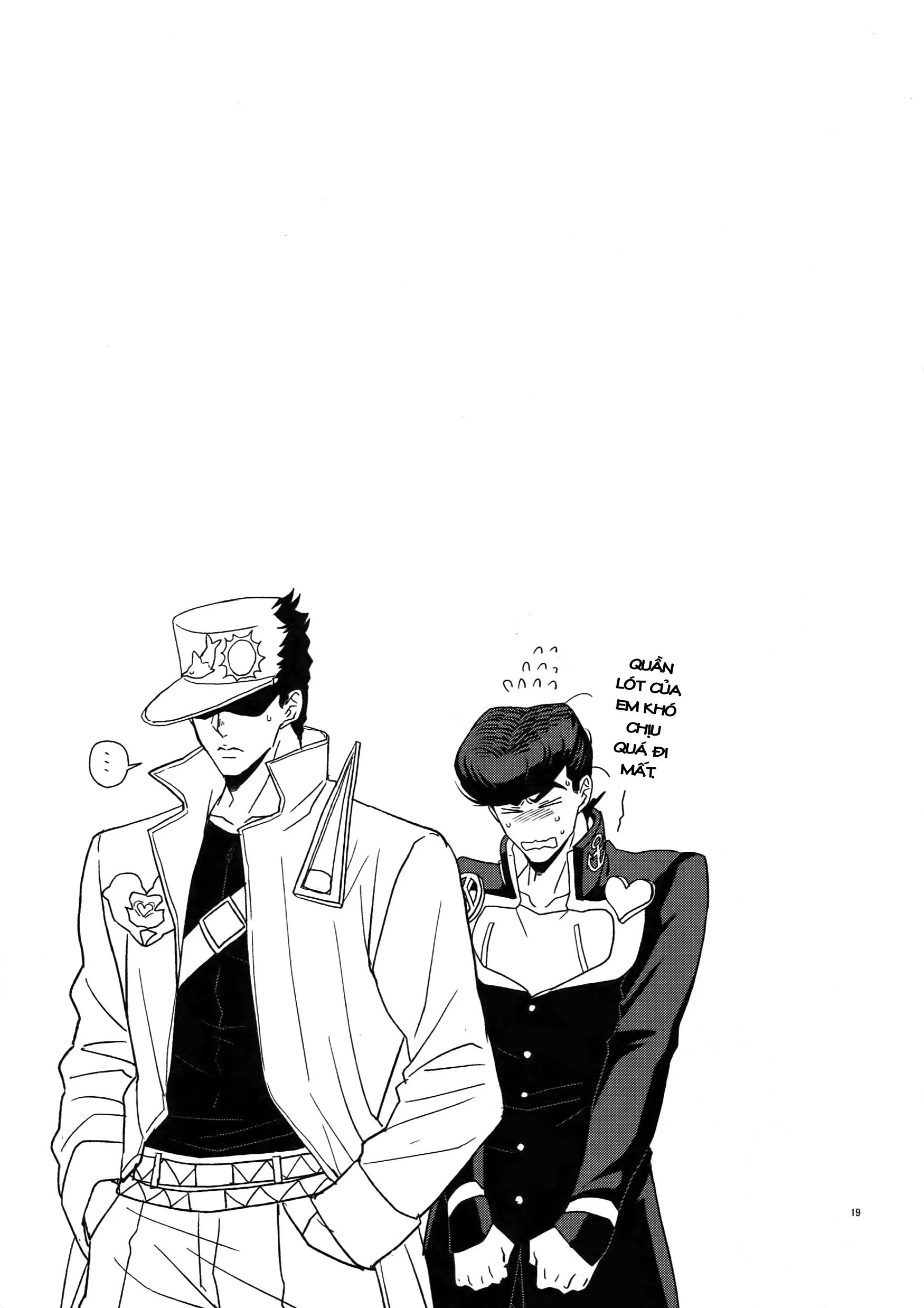 HentaiVN.net - Ảnh 17 - TRSK LOG (JoJo's bizarre adventure) - Chap 10: Locker-nai yori Ai o Komete