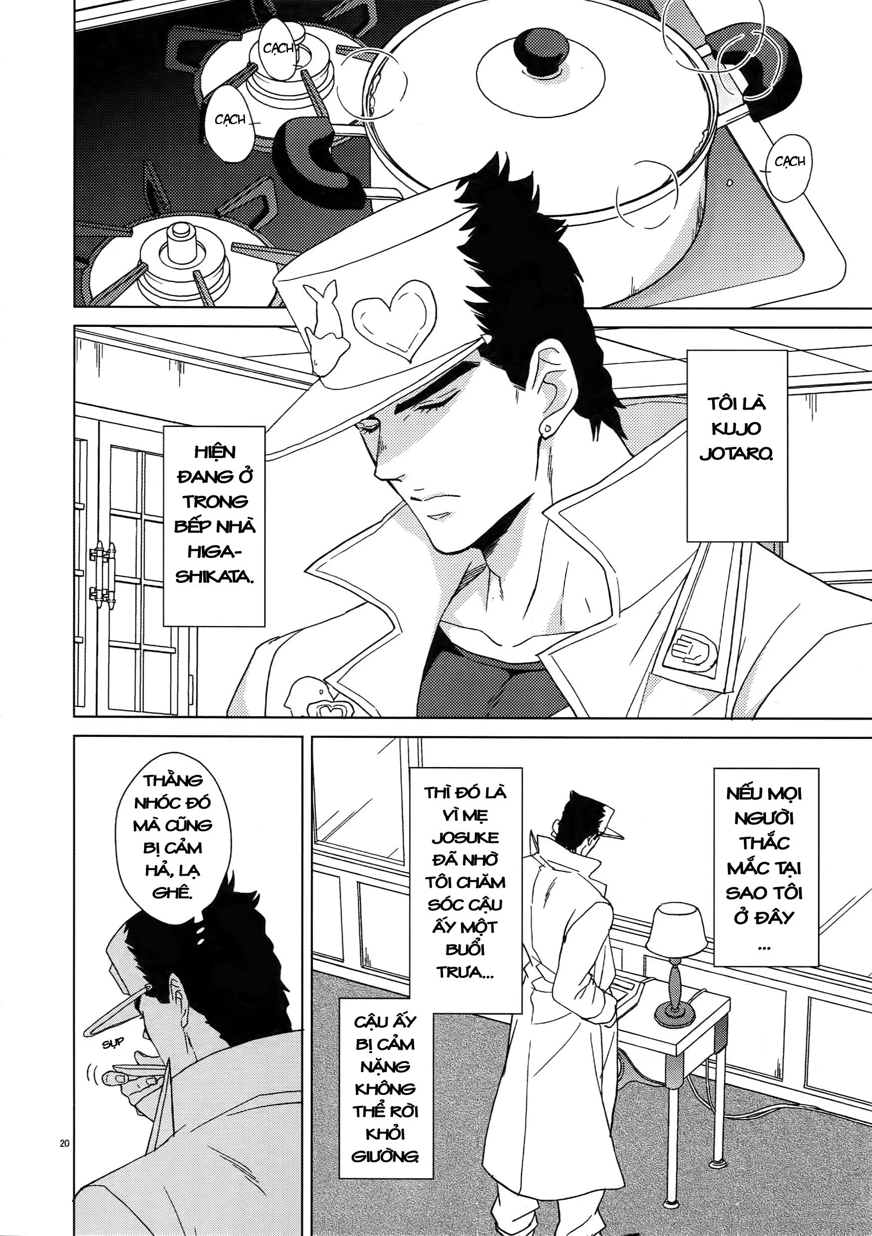HentaiVN.net - Ảnh 18 - TRSK LOG (JoJo's bizarre adventure) - Chap 10: Locker-nai yori Ai o Komete