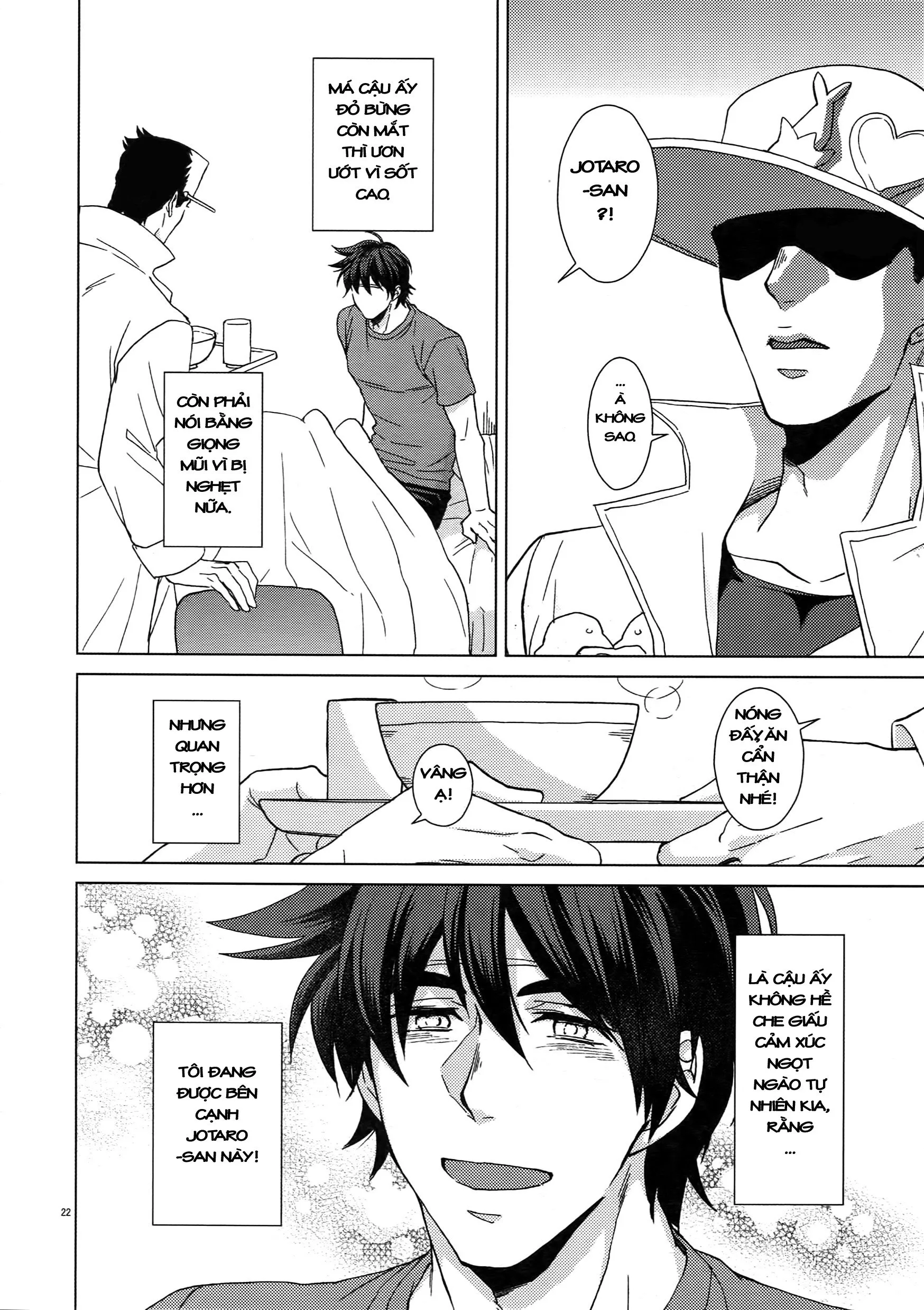 HentaiVN.net - Ảnh 20 - TRSK LOG (JoJo's bizarre adventure) - Chap 10: Locker-nai yori Ai o Komete