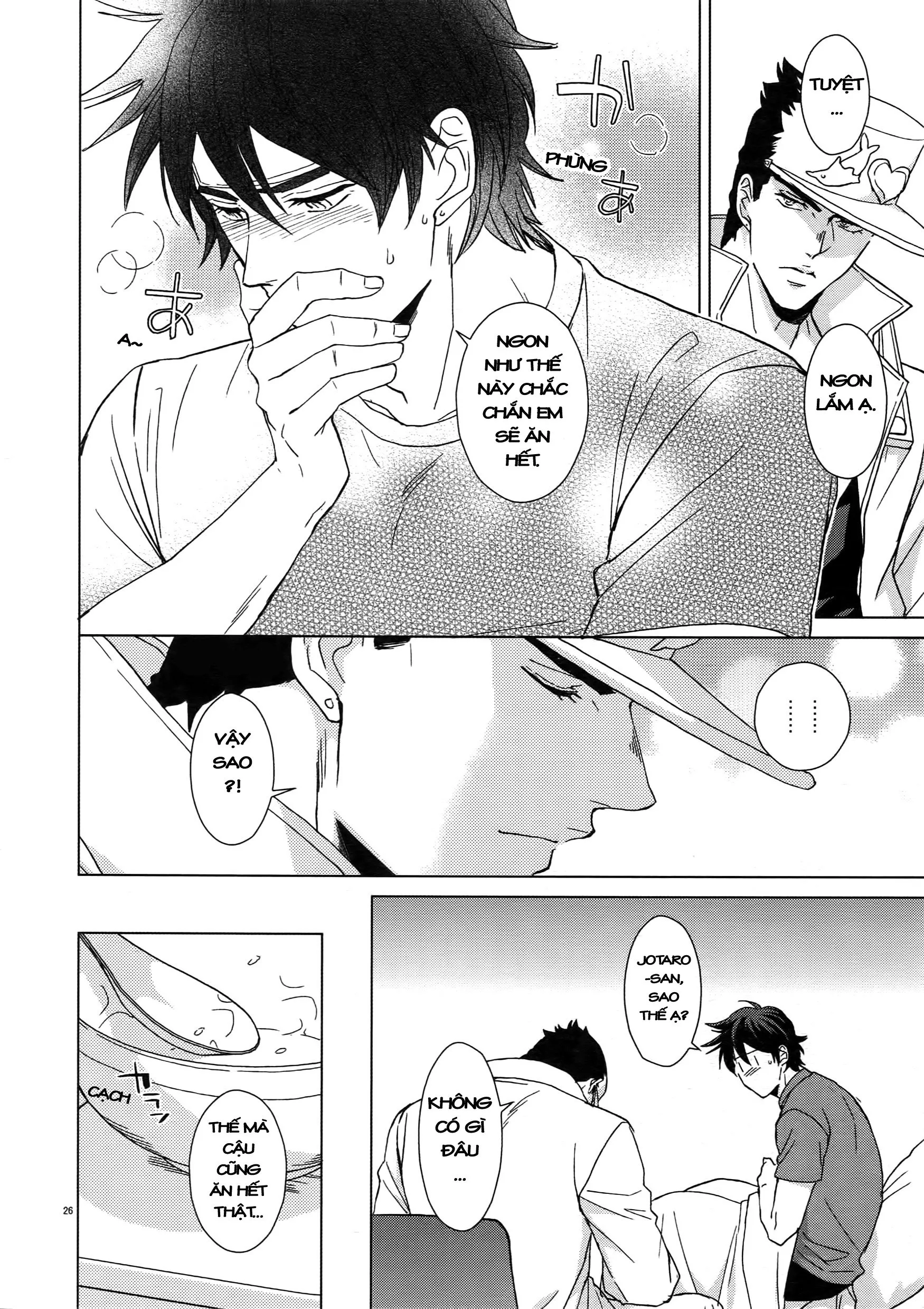 HentaiVN.net - Ảnh 24 - TRSK LOG (JoJo's bizarre adventure) - Chap 10: Locker-nai yori Ai o Komete