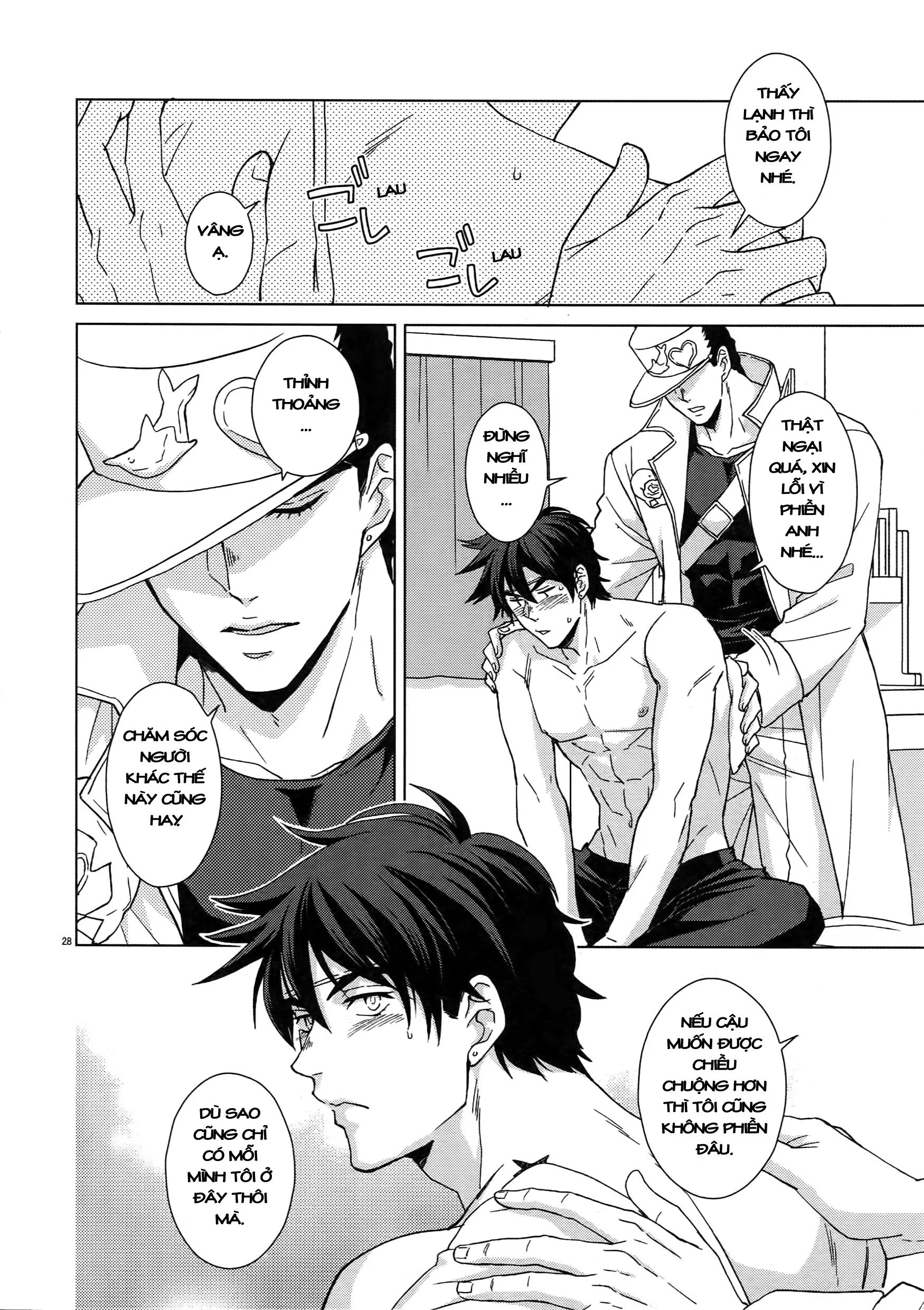 HentaiVN.net - Ảnh 26 - TRSK LOG (JoJo's bizarre adventure) - Chap 10: Locker-nai yori Ai o Komete