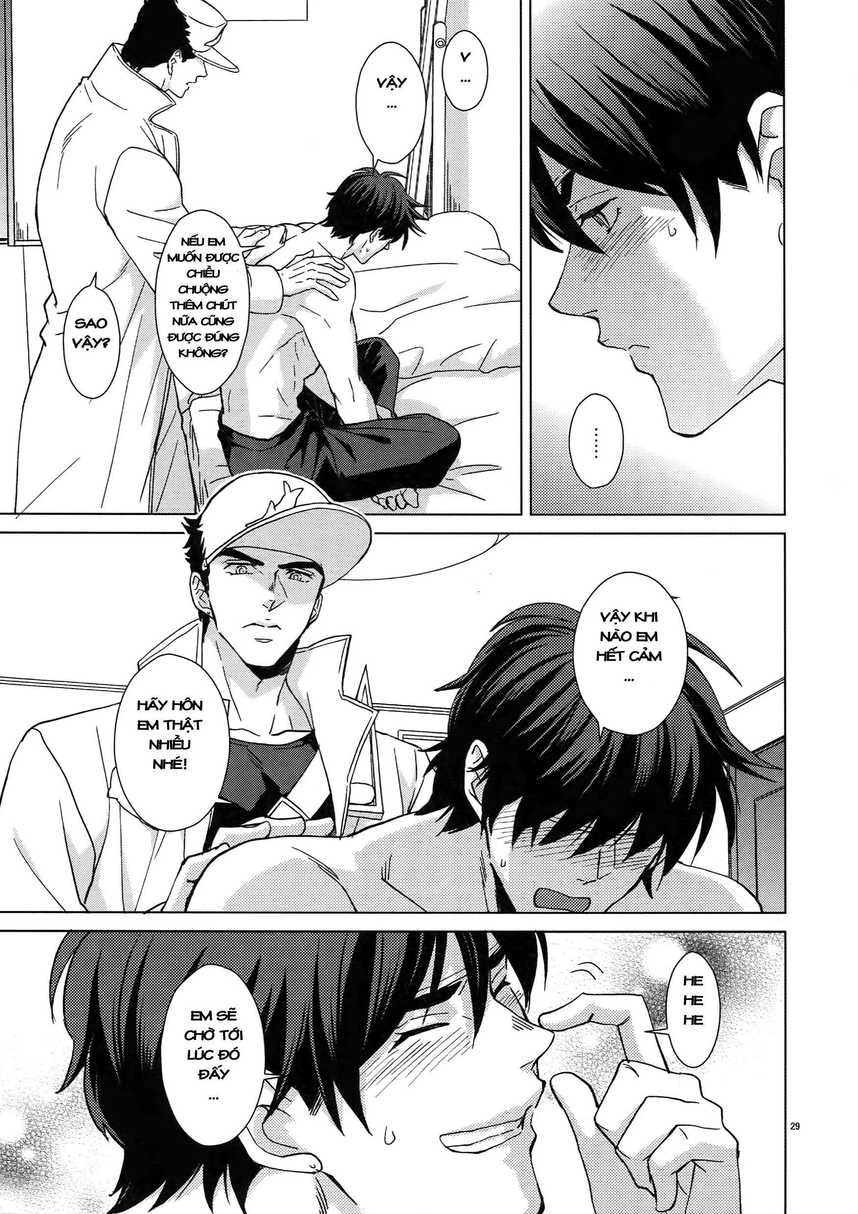 HentaiVN.net - Ảnh 27 - TRSK LOG (JoJo's bizarre adventure) - Chap 10: Locker-nai yori Ai o Komete
