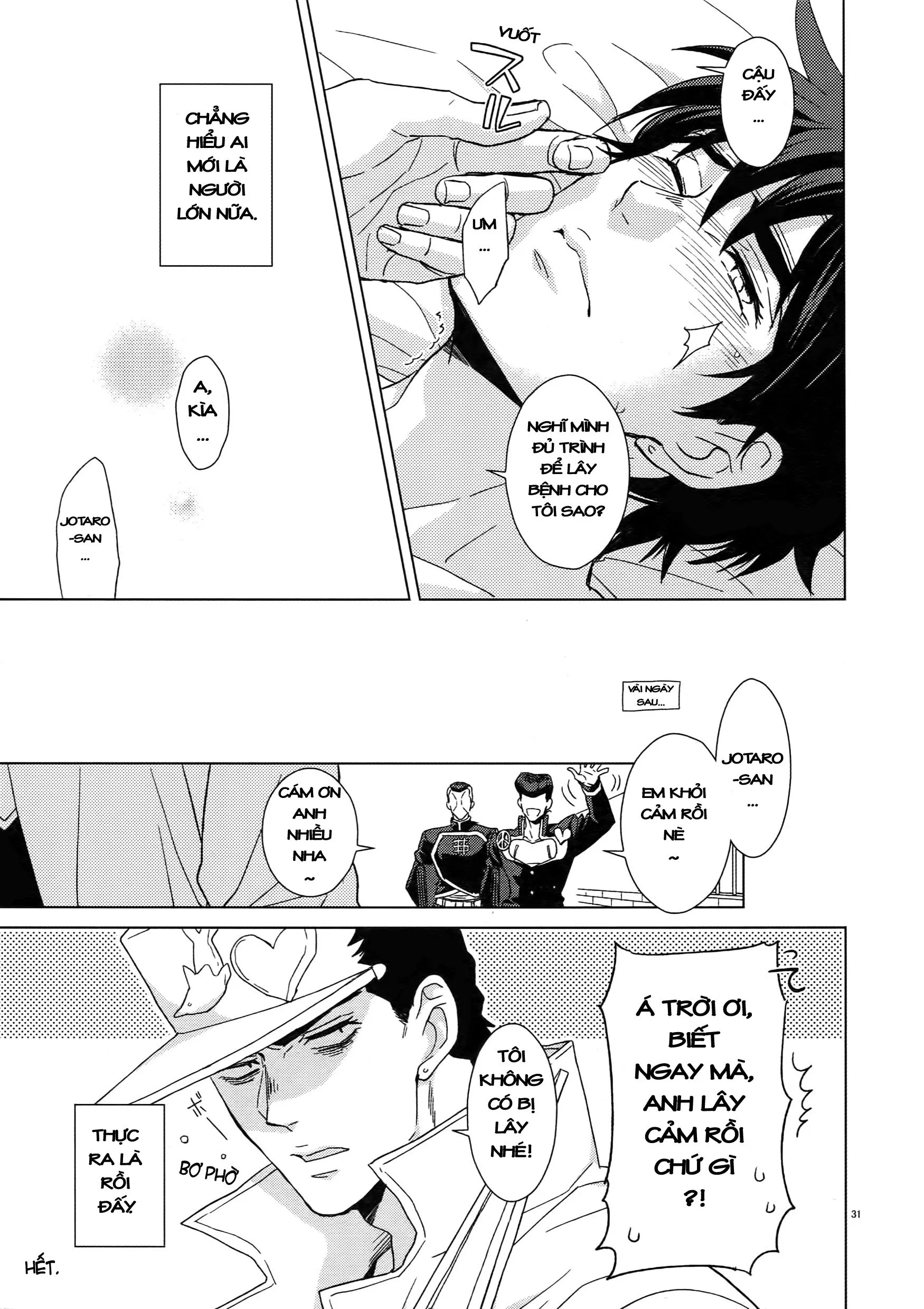 HentaiVN.net - Ảnh 29 - TRSK LOG (JoJo's bizarre adventure) - Chap 10: Locker-nai yori Ai o Komete