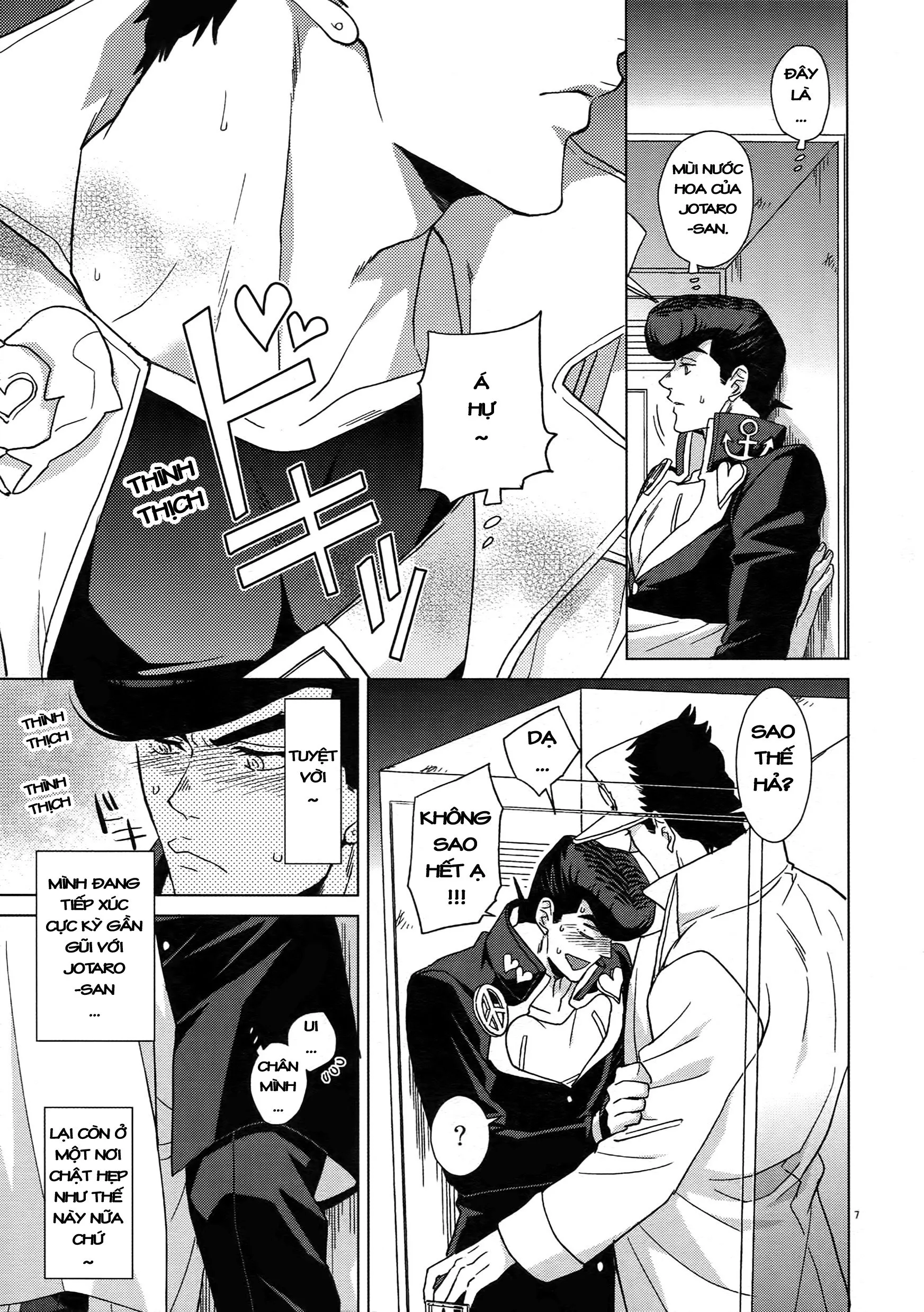 HentaiVN.net - Ảnh 5 - TRSK LOG (JoJo's bizarre adventure) - Chap 10: Locker-nai yori Ai o Komete