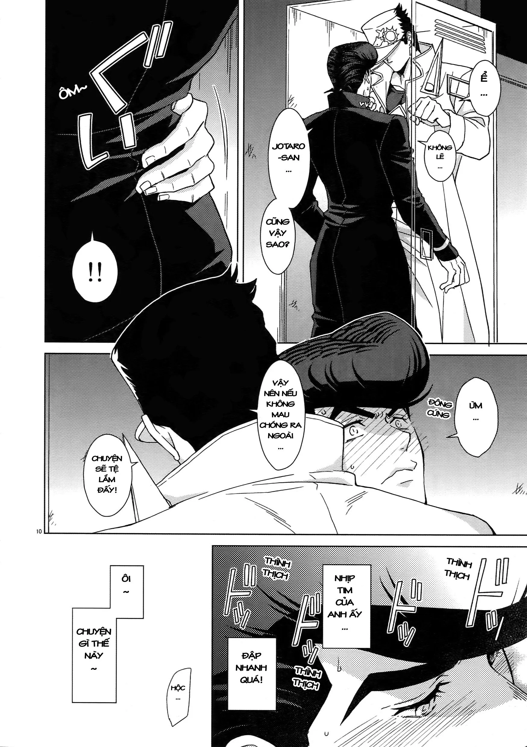 HentaiVN.net - Ảnh 8 - TRSK LOG (JoJo's bizarre adventure) - Chap 10: Locker-nai yori Ai o Komete