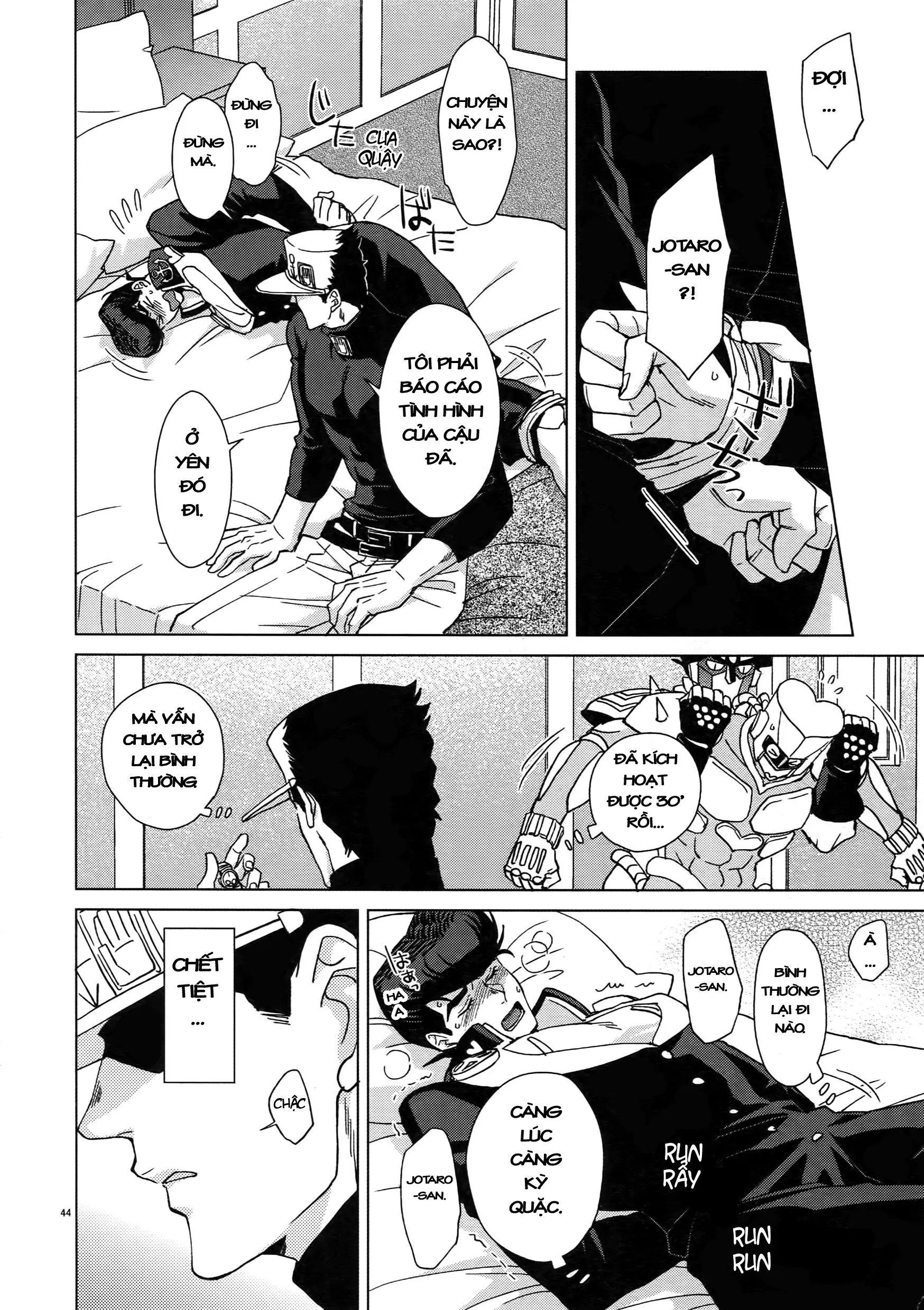 HentaiVN.net - Ảnh 12 - TRSK LOG (JoJo's bizarre adventure) - Chap 11: Monopolize Syndrome