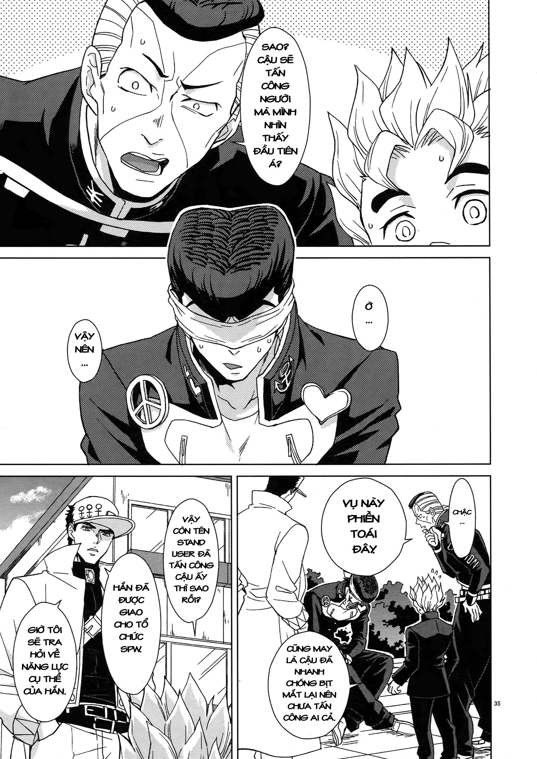 HentaiVN.net - Ảnh 3 - TRSK LOG (JoJo's bizarre adventure) - Chap 11: Monopolize Syndrome