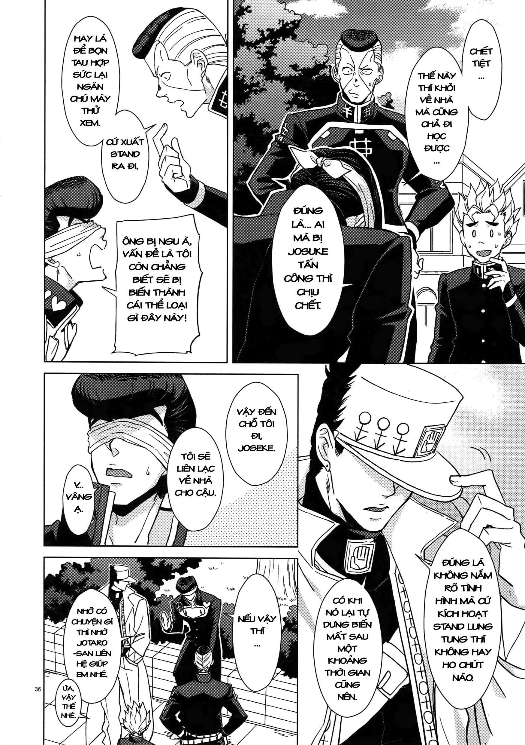 HentaiVN.net - Ảnh 4 - TRSK LOG (JoJo's bizarre adventure) - Chap 11: Monopolize Syndrome