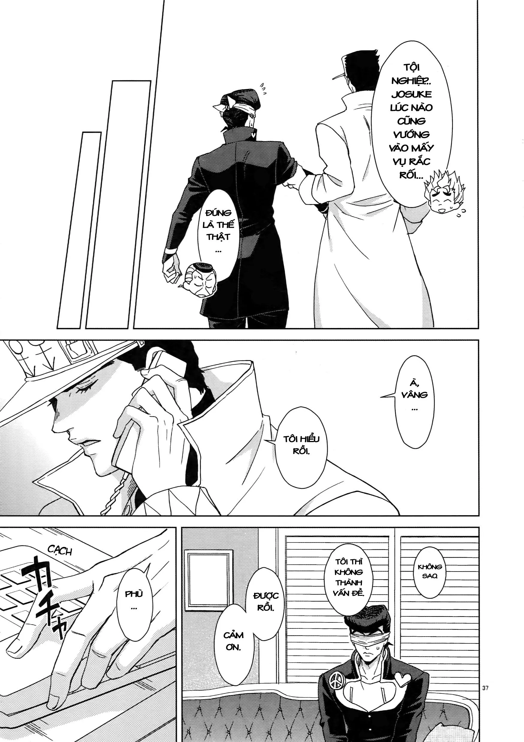 HentaiVN.net - Ảnh 5 - TRSK LOG (JoJo's bizarre adventure) - Chap 11: Monopolize Syndrome