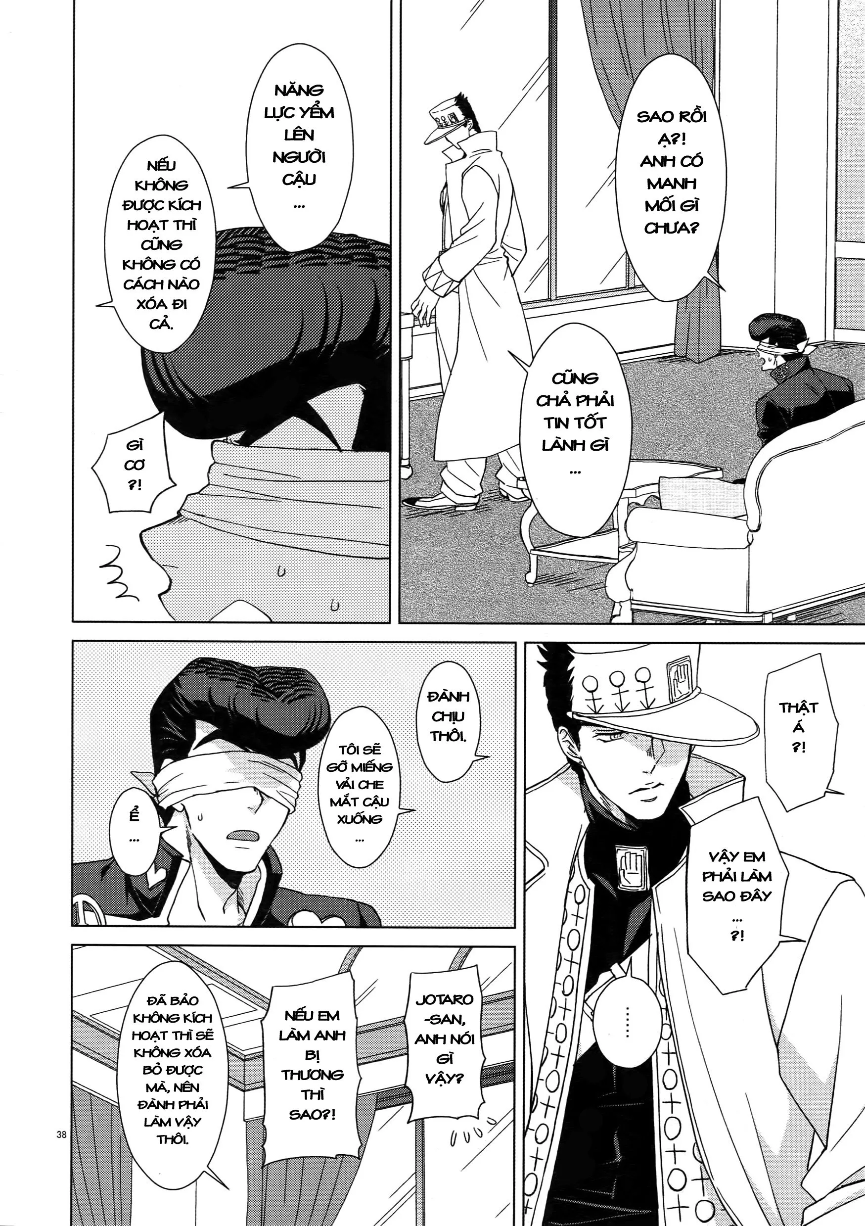 HentaiVN.net - Ảnh 6 - TRSK LOG (JoJo's bizarre adventure) - Chap 11: Monopolize Syndrome
