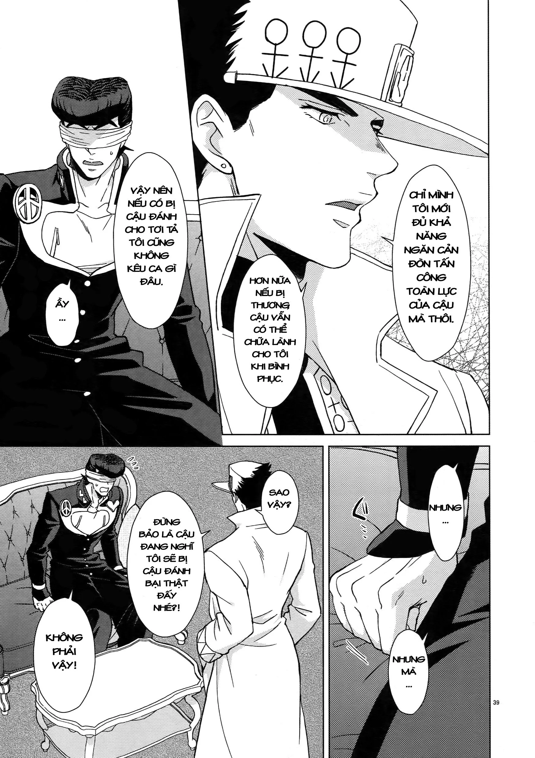 HentaiVN.net - Ảnh 7 - TRSK LOG (JoJo's bizarre adventure) - Chap 11: Monopolize Syndrome
