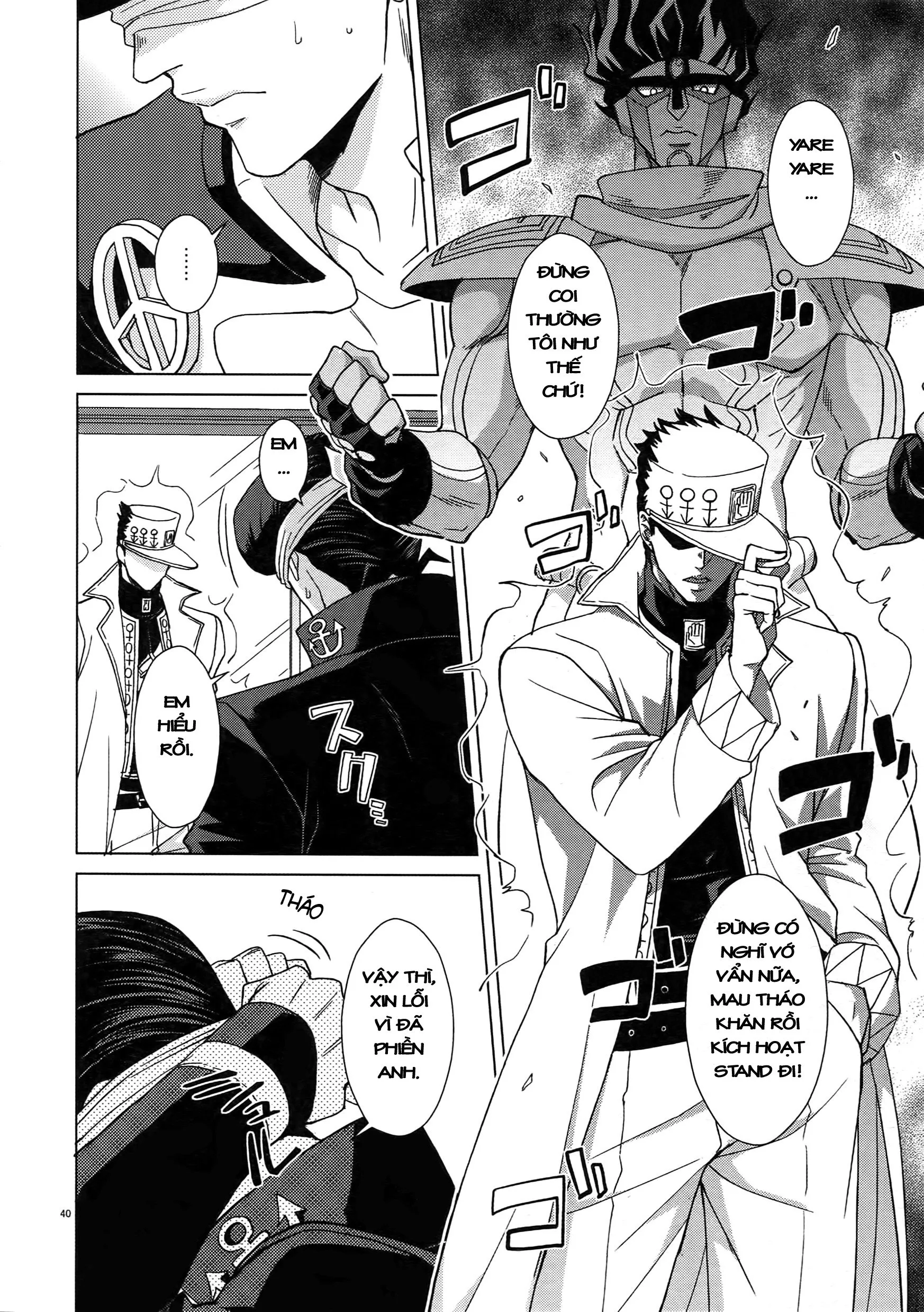 HentaiVN.net - Ảnh 8 - TRSK LOG (JoJo's bizarre adventure) - Chap 11: Monopolize Syndrome