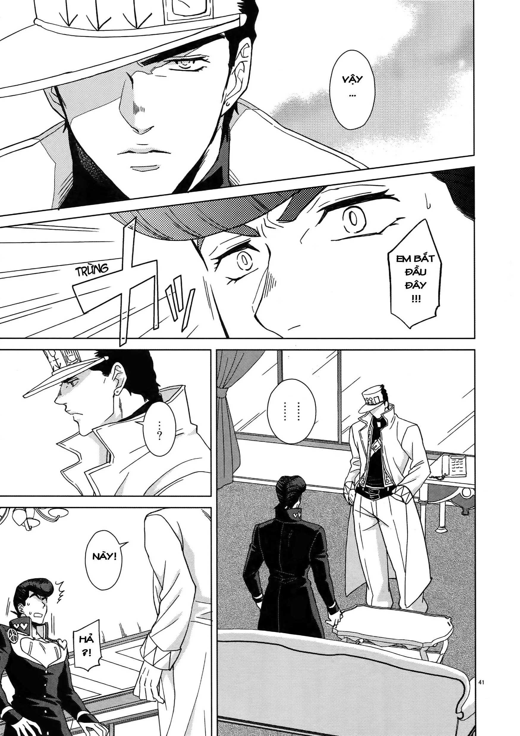 HentaiVN.net - Ảnh 9 - TRSK LOG (JoJo's bizarre adventure) - Chap 11: Monopolize Syndrome