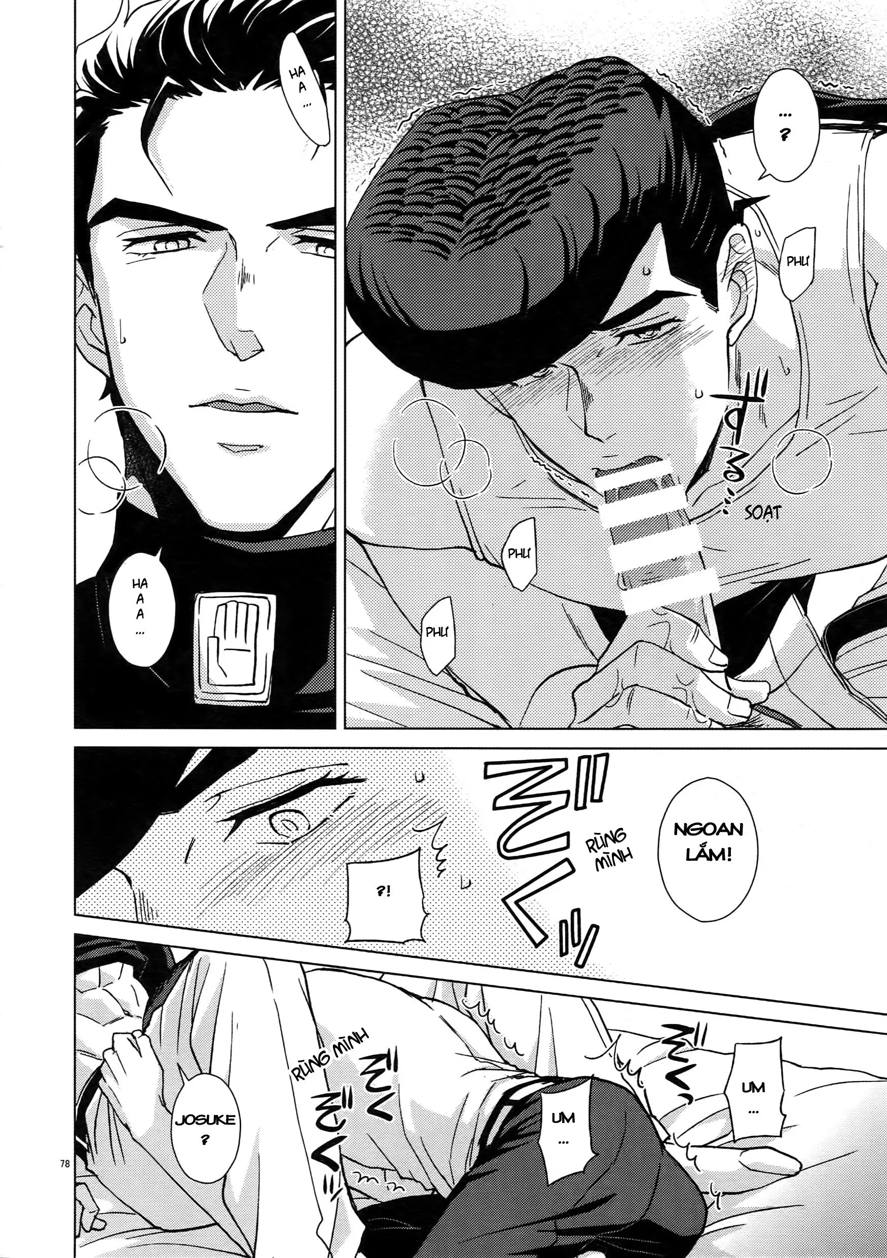 HentaiVN.net - Ảnh 16 - TRSK LOG (JoJo's bizarre adventure) - Chap 12: Melancholy of Josuke 3