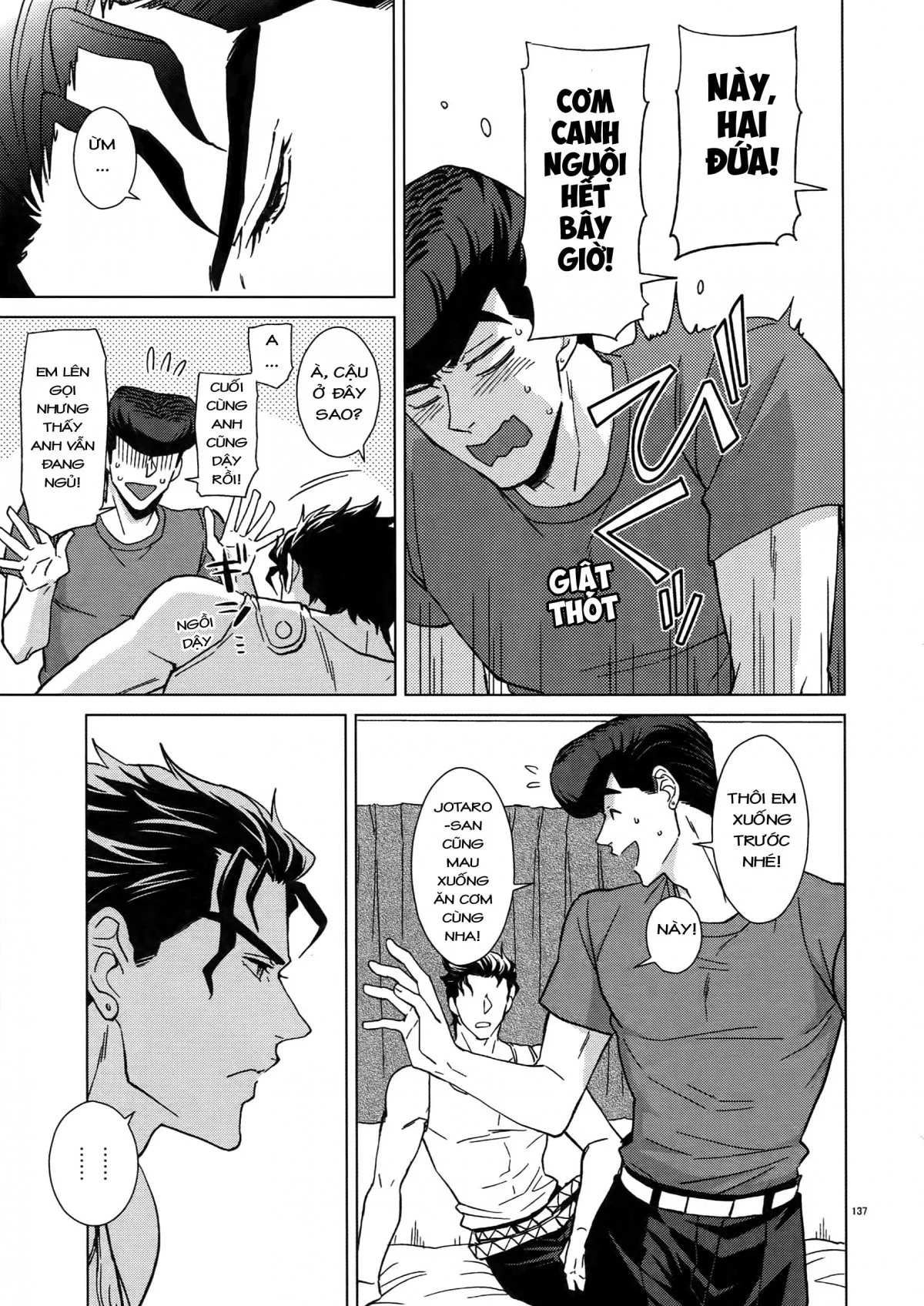 HentaiVN.net - Ảnh 15 - TRSK LOG (JoJo's bizarre adventure) - Chap 14: Happy End Prologue