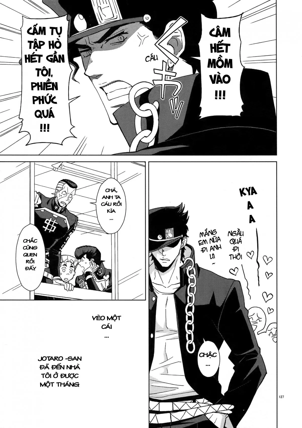 HentaiVN.net - Ảnh 5 - TRSK LOG (JoJo's bizarre adventure) - Chap 14: Happy End Prologue