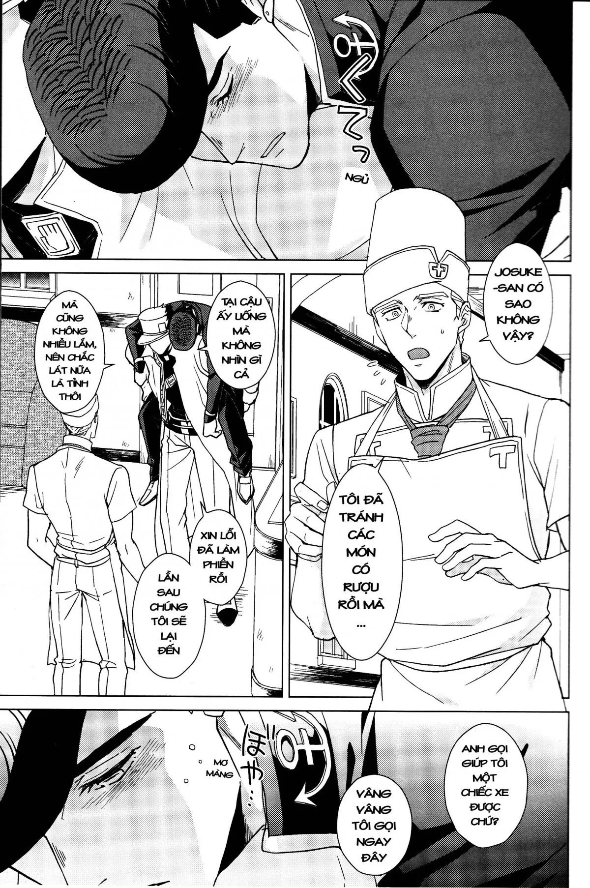 HentaiVN.net - Ảnh 10 - TRSK LOG (JoJo's bizarre adventure) - Chap 19: Eat it up!