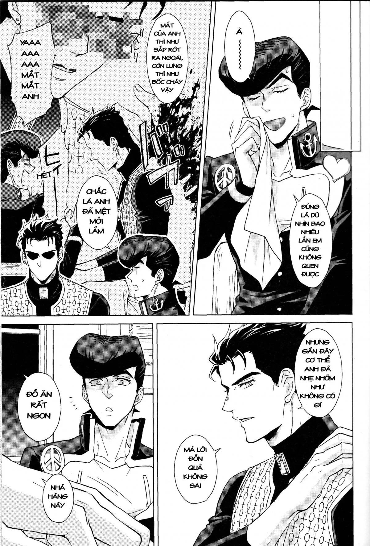 HentaiVN.net - Ảnh 6 - TRSK LOG (JoJo's bizarre adventure) - Chap 19: Eat it up!