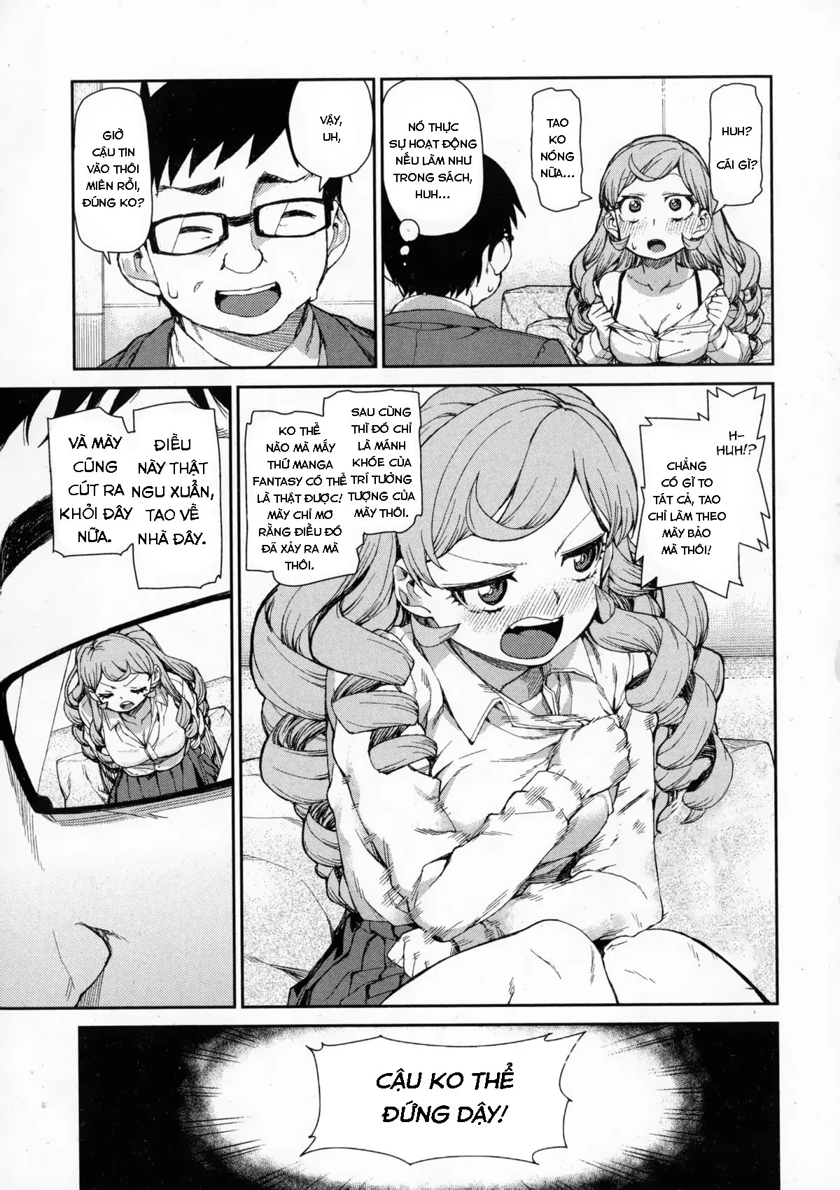 HentaiVN.net - Ảnh 12 - The Devil in Your Subconscious: The Real You [Senzaiishiki no Akuma Hontou no Jibun] - Oneshot
