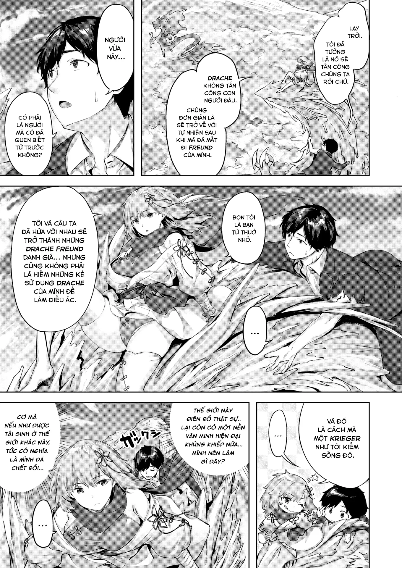 HentaiVN.net - Ảnh 13 - Drache Freund ~Bạn đồng hành của rồng~ - Chap 1