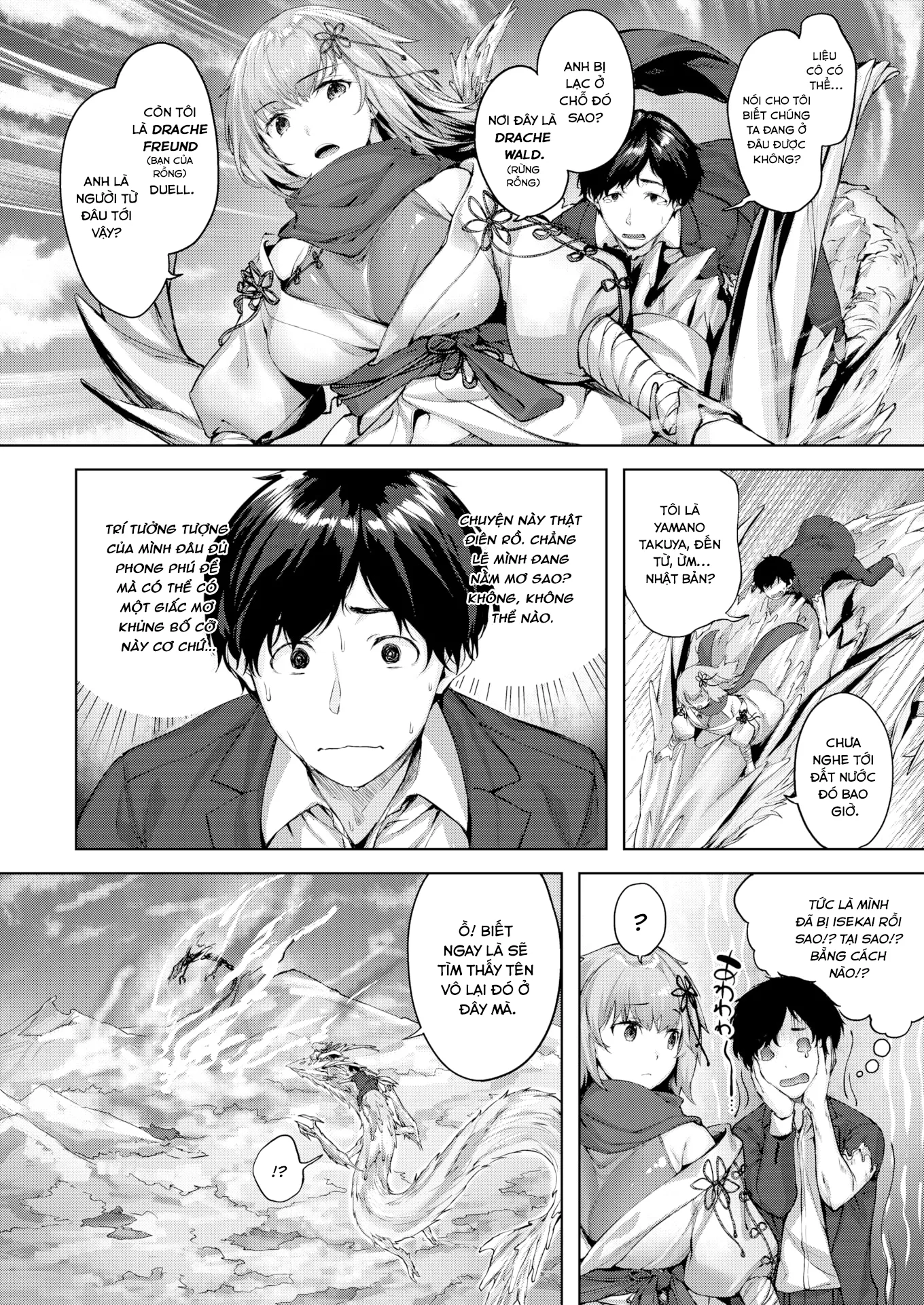HentaiVN.net - Ảnh 8 - Drache Freund ~Bạn đồng hành của rồng~ - Chap 1