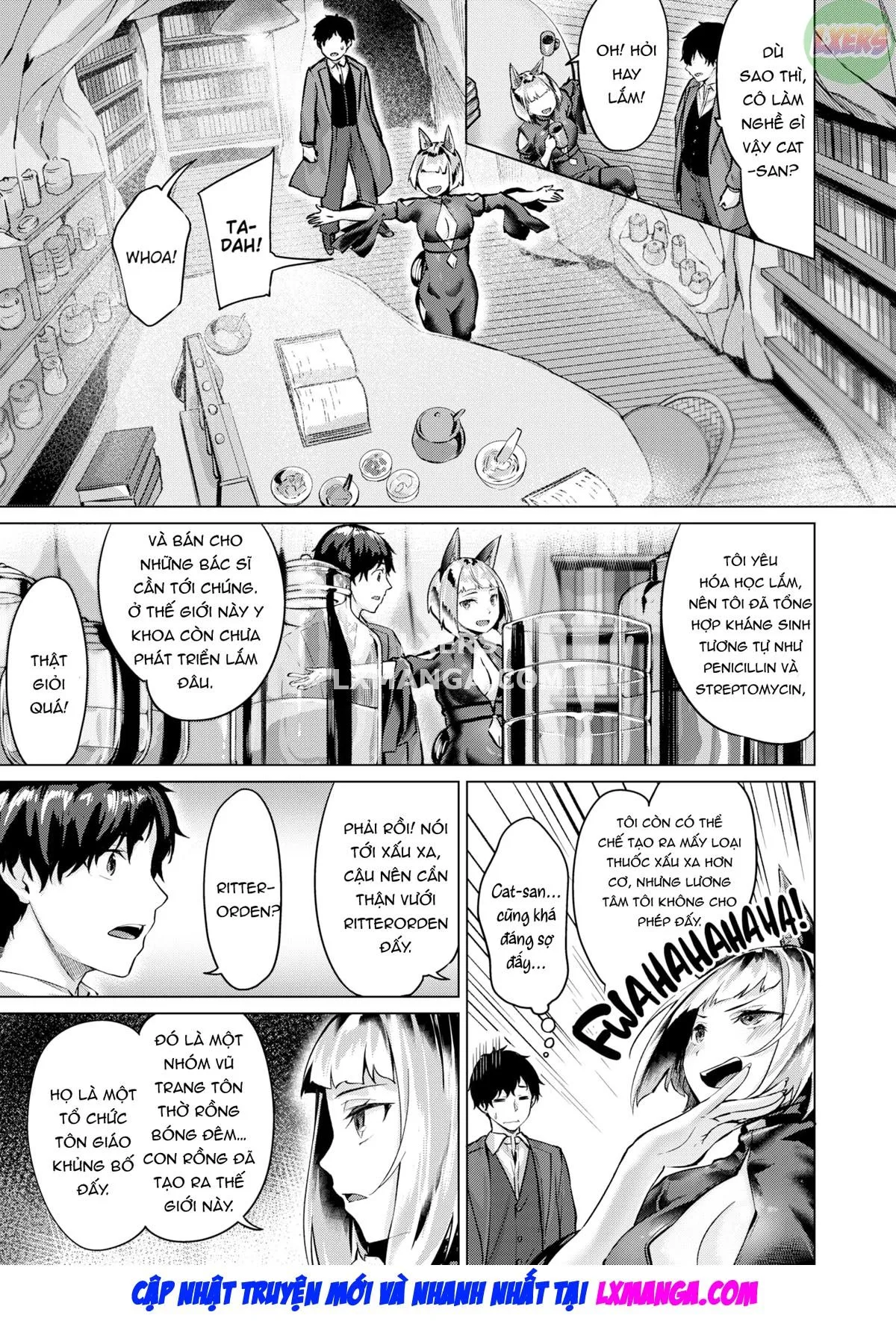 HentaiVN.net - Ảnh 27 - Drache Freund ~Bạn đồng hành của rồng~ - Chap 3 | Cat-Eared Whip-Wielder