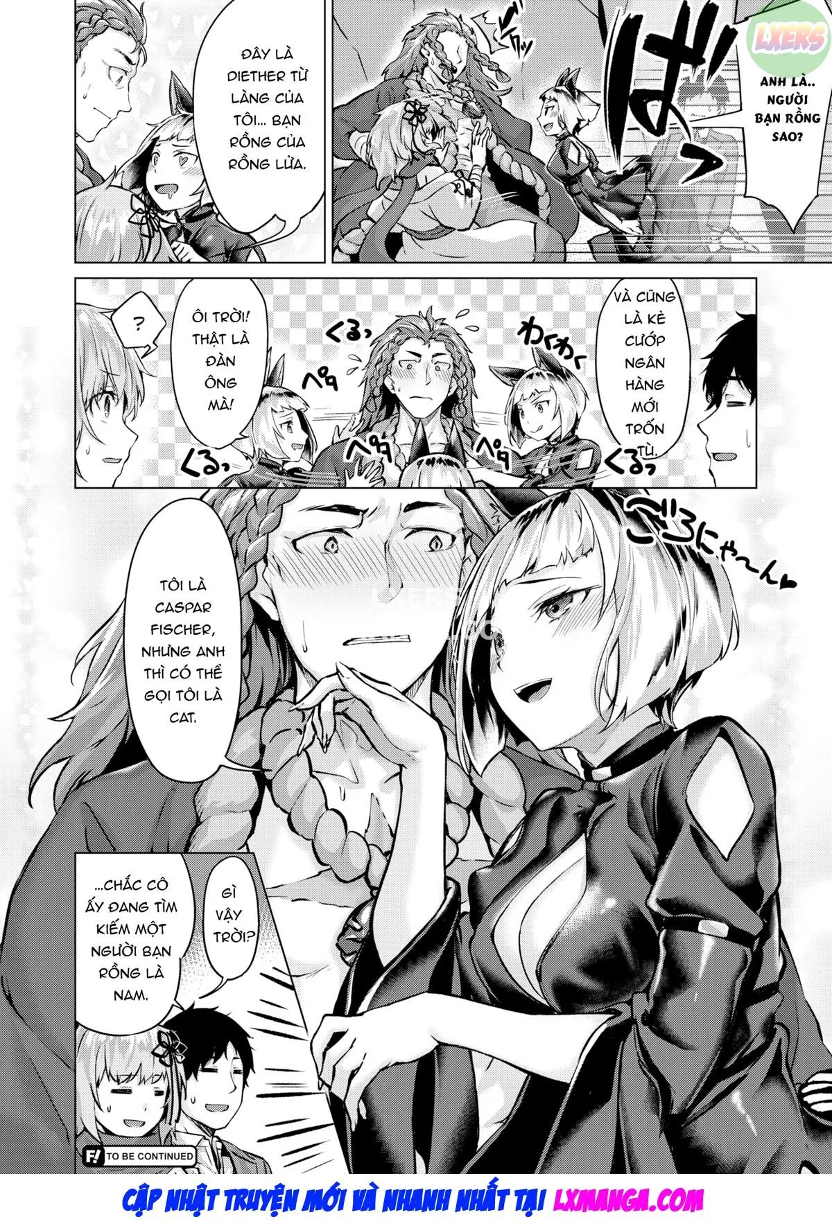 HentaiVN.net - Ảnh 32 - Drache Freund ~Bạn đồng hành của rồng~ - Chap 3 | Cat-Eared Whip-Wielder