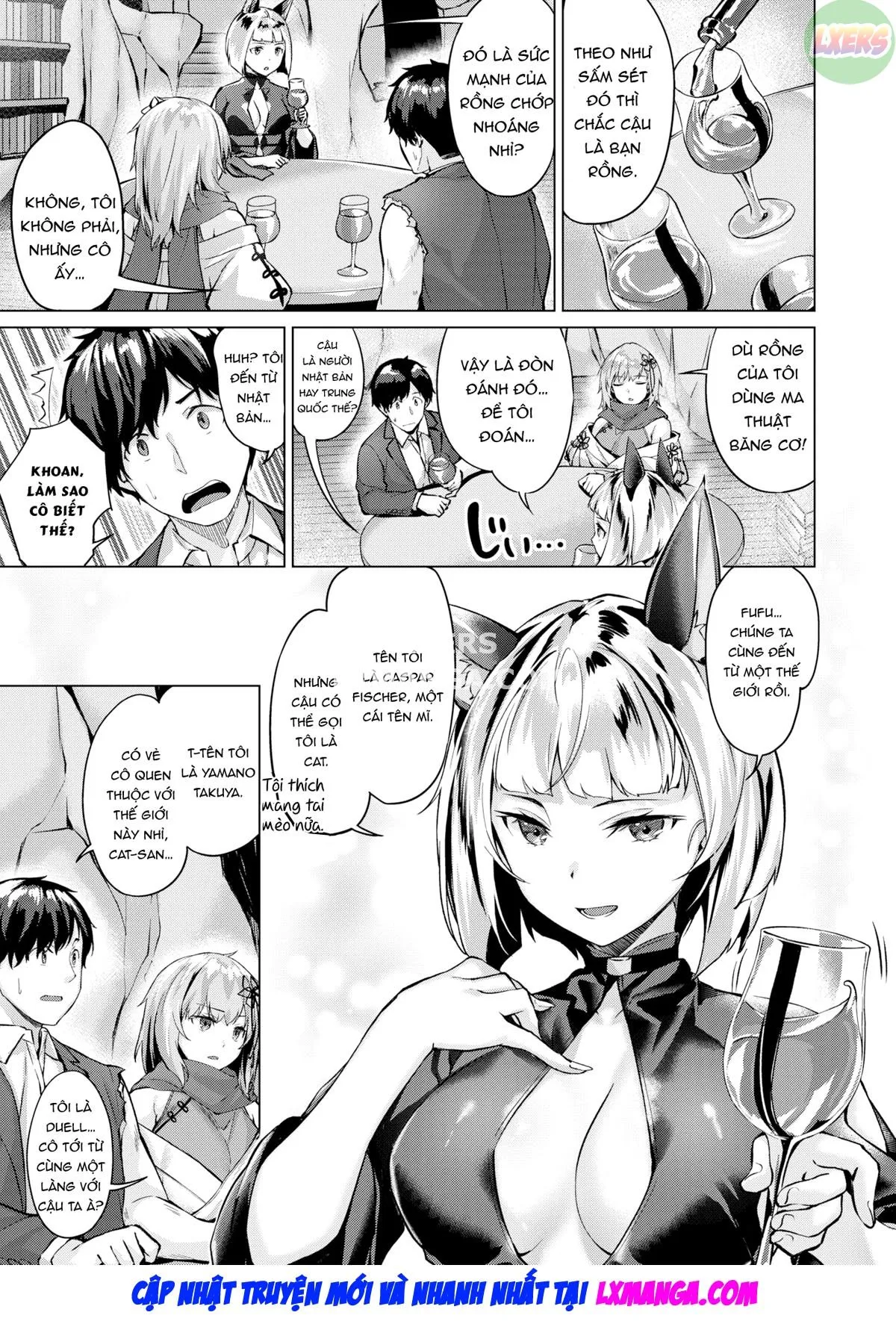 HentaiVN.net - Ảnh 7 - Drache Freund ~Bạn đồng hành của rồng~ - Chap 3 | Cat-Eared Whip-Wielder