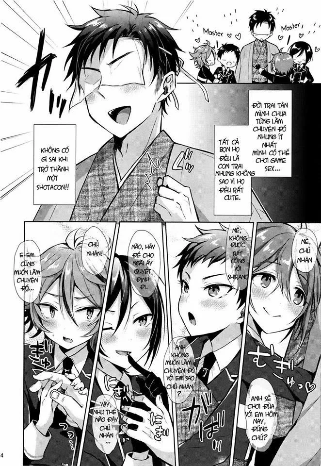 HentaiVN.net - Ảnh 3 - Taishou-gumi taishou (Touken Ranbu) - Chương 1
