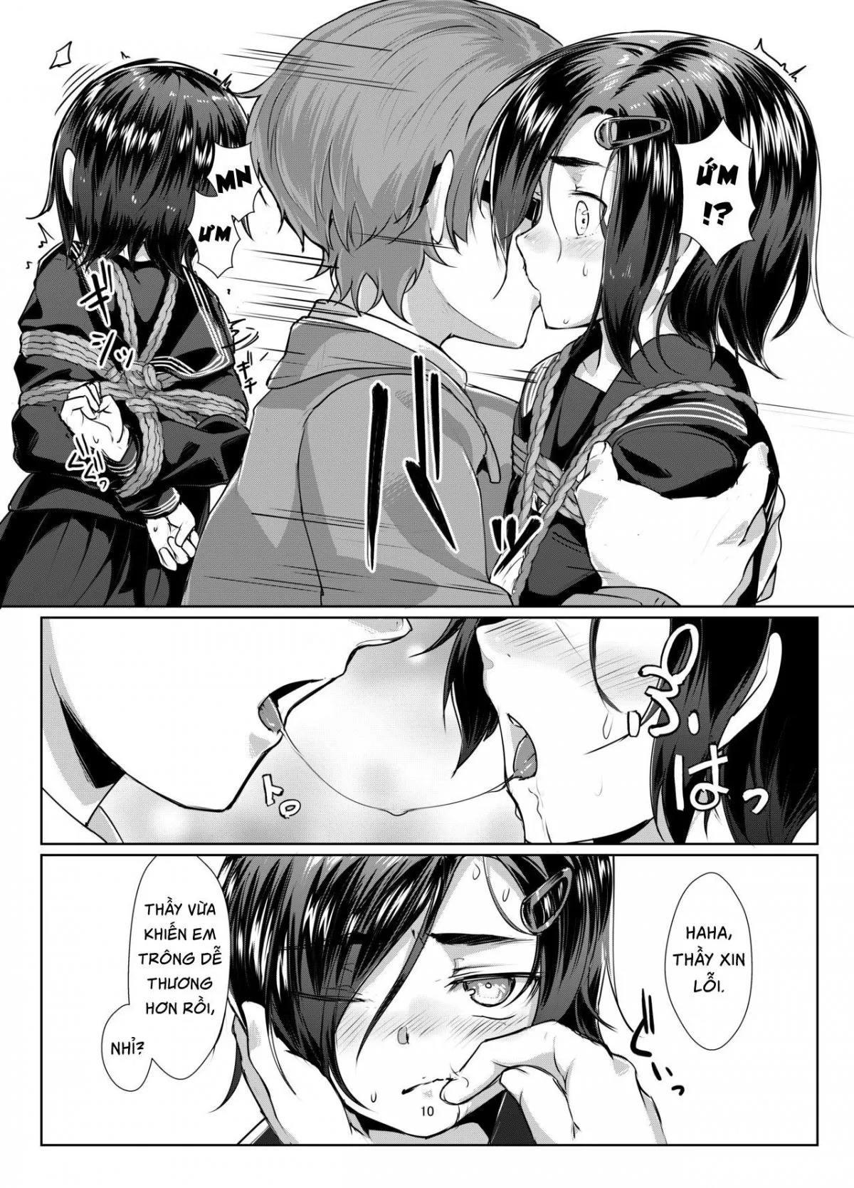 HentaiVN.net - Ảnh 9 - Rengesou [蓮華草] - Chap 3