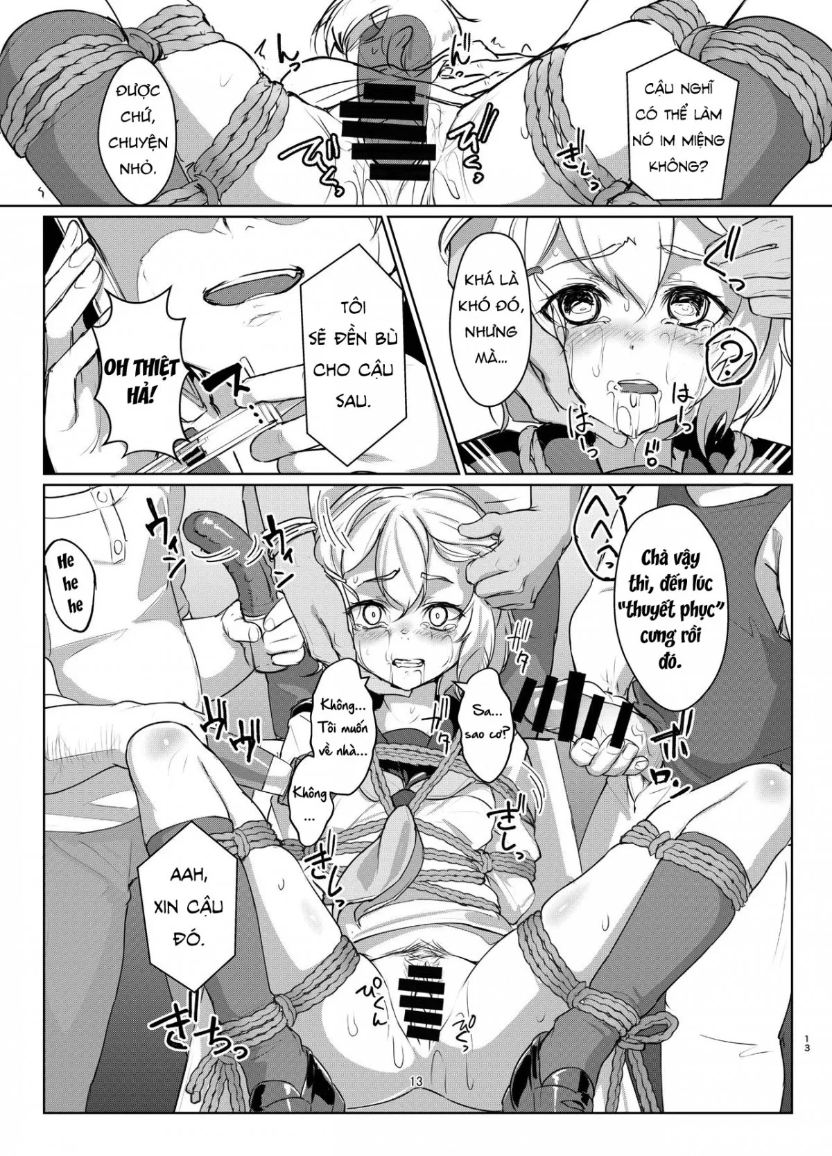HentaiVN.net - Ảnh 12 - Rengesou [蓮華草] - Chap 4