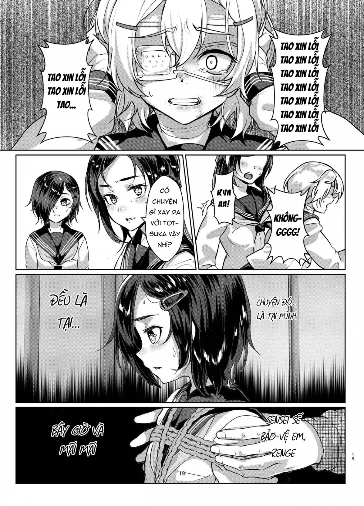 HentaiVN.net - Ảnh 18 - Rengesou [蓮華草] - Chap 4